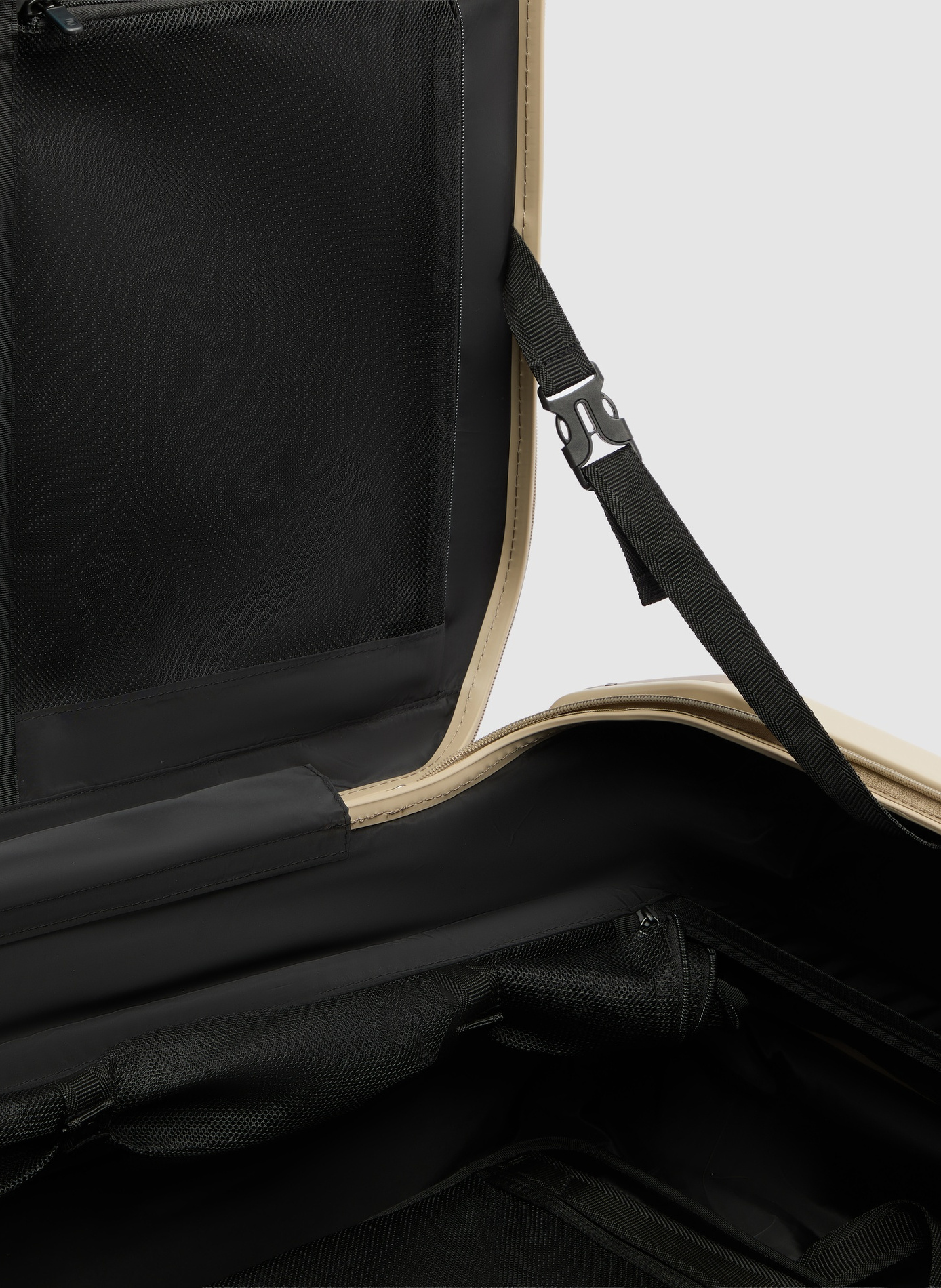 Grande valise à 4 roues extensible PIQUADRO Beige