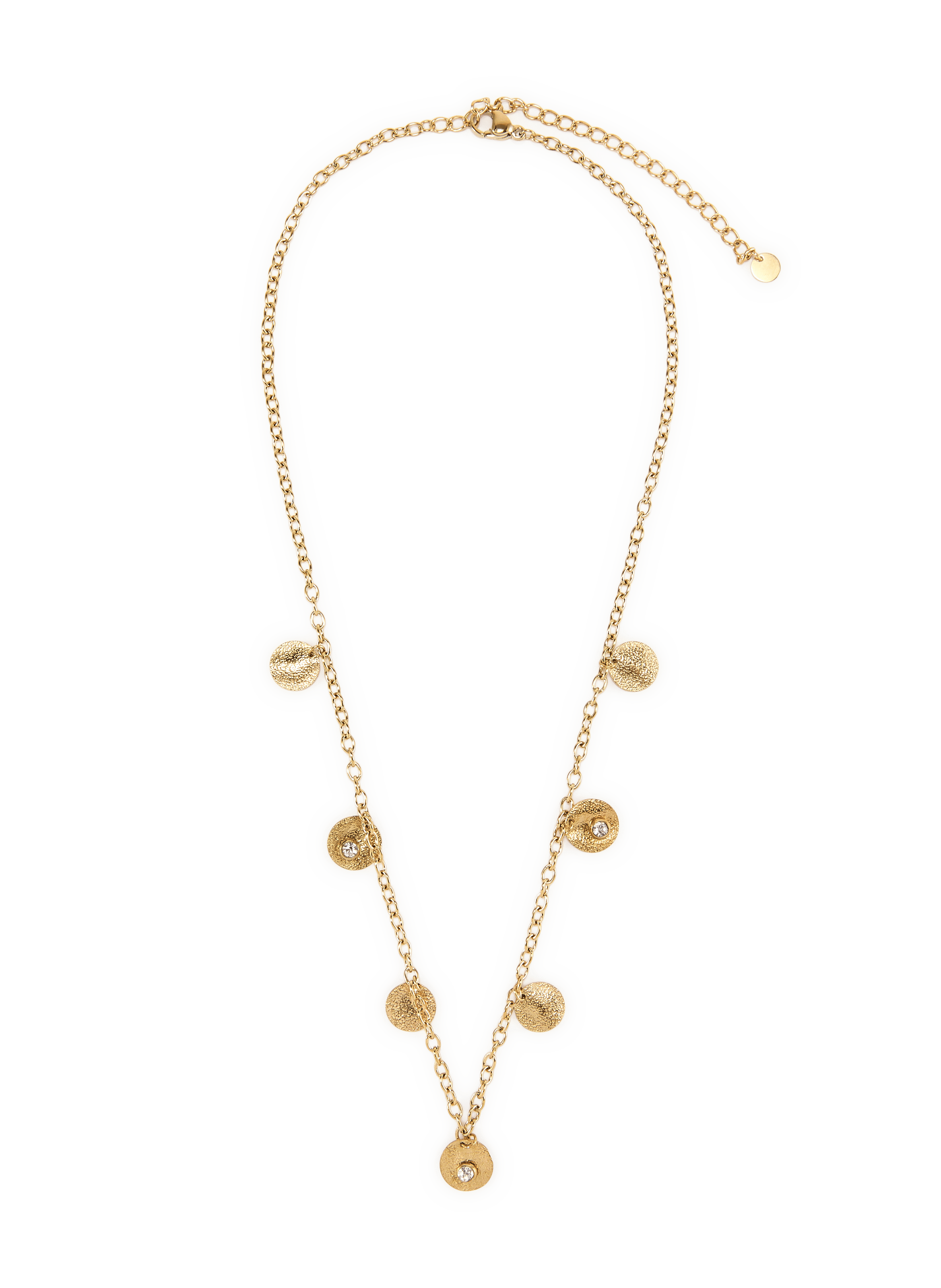 Ornament Necklace AU PRINTEMPS PARIS Golden