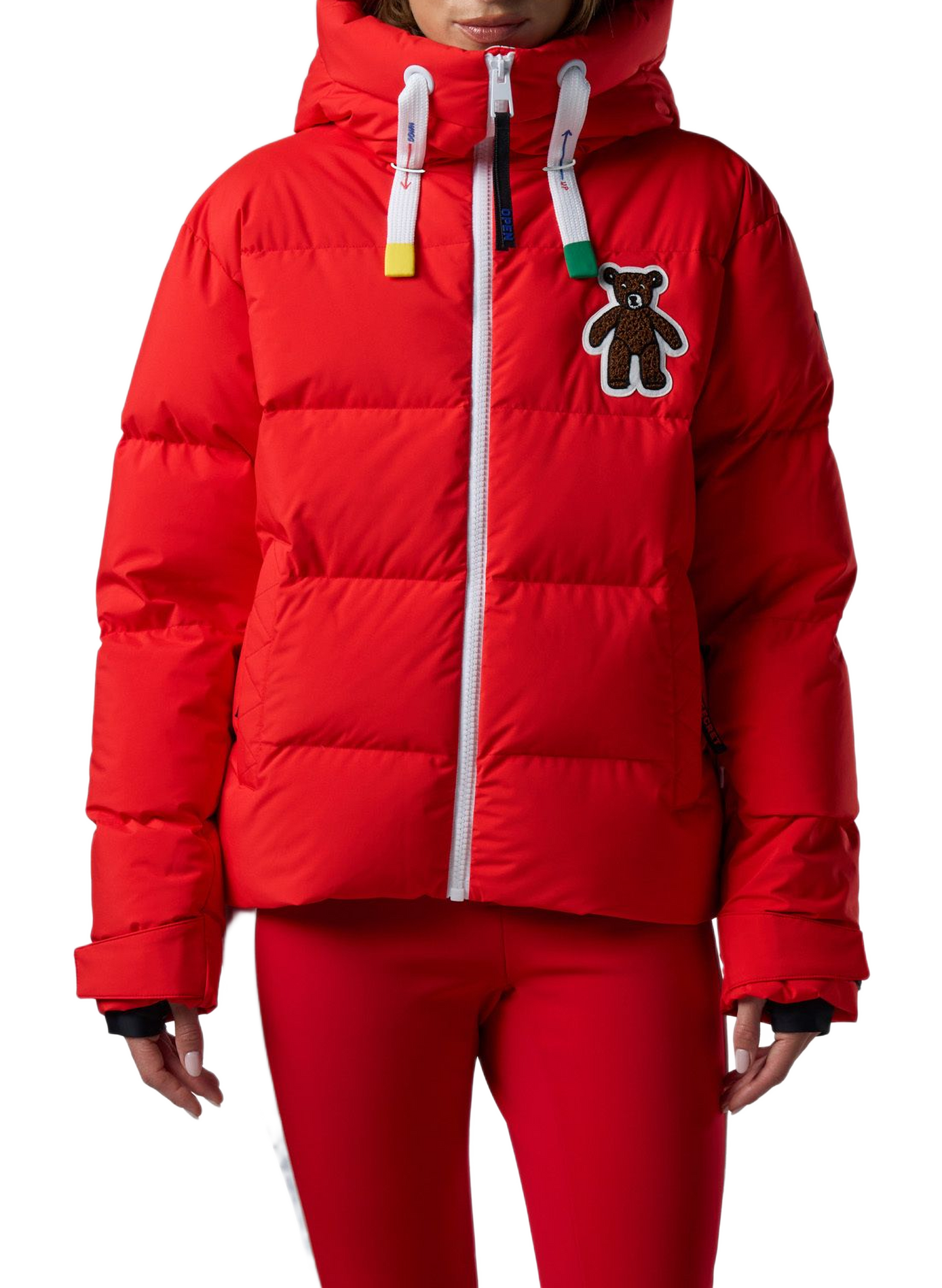 Gesteppte JCC All Snow Daunenjacke mit Kapuze ROSSIGNOL Weiss