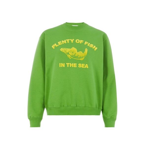 Roseanna Sweatshirt Louisfish En Coton Organique In Green