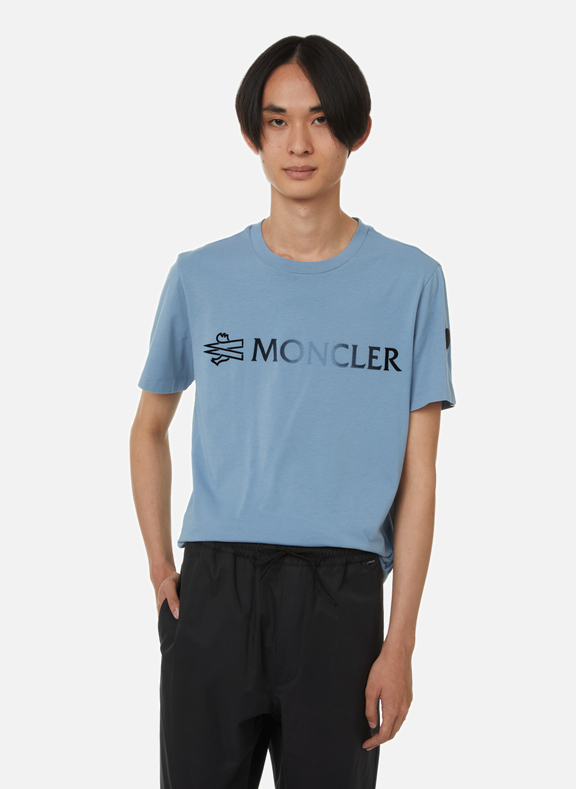MONCLER Logo T-shirt  Blue