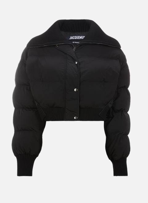 Jacquemus black camisole down jacket 