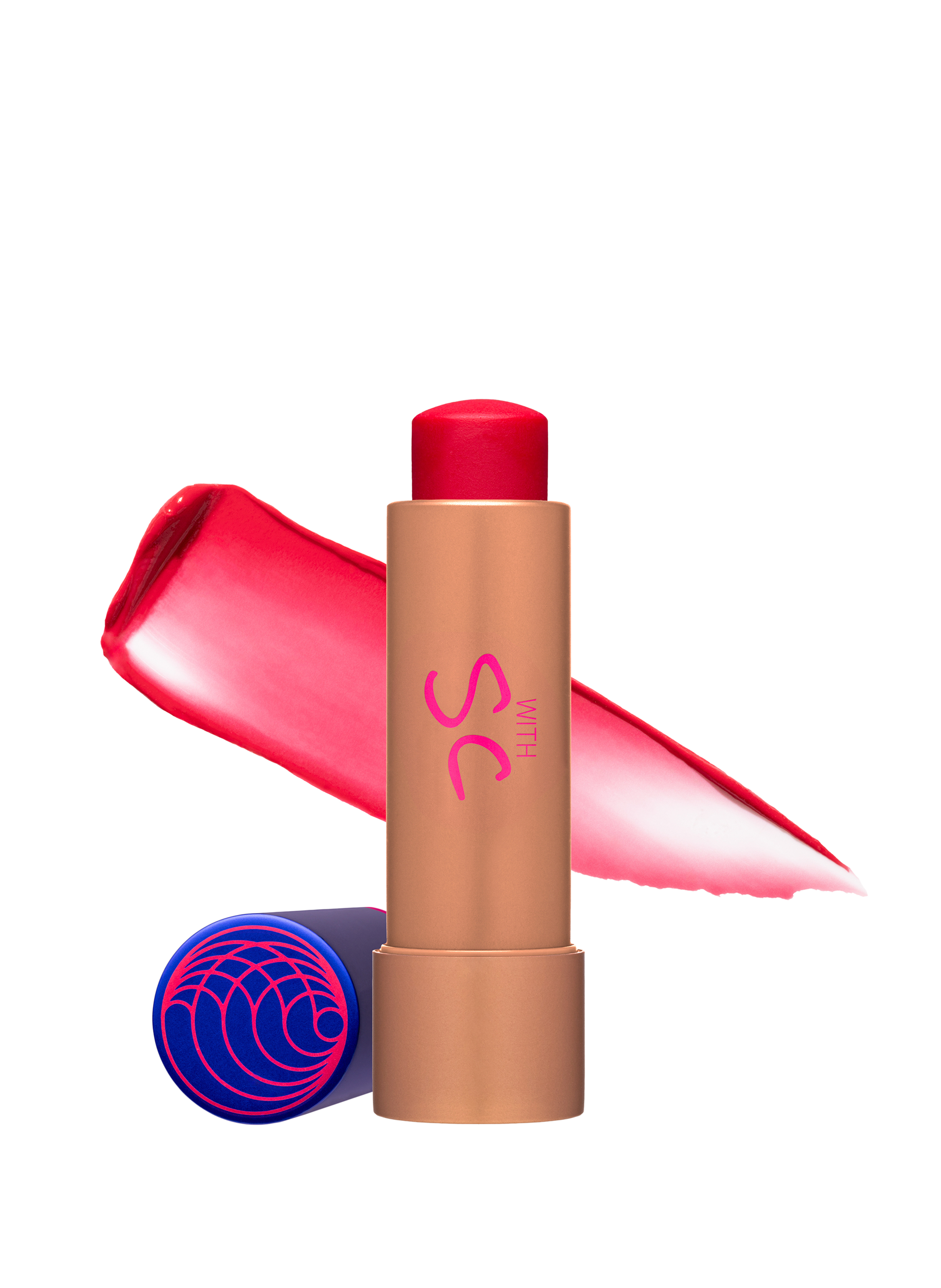 The Tinted Balm Shade 1 AUGUSTINUS BADER A sheer deep pink