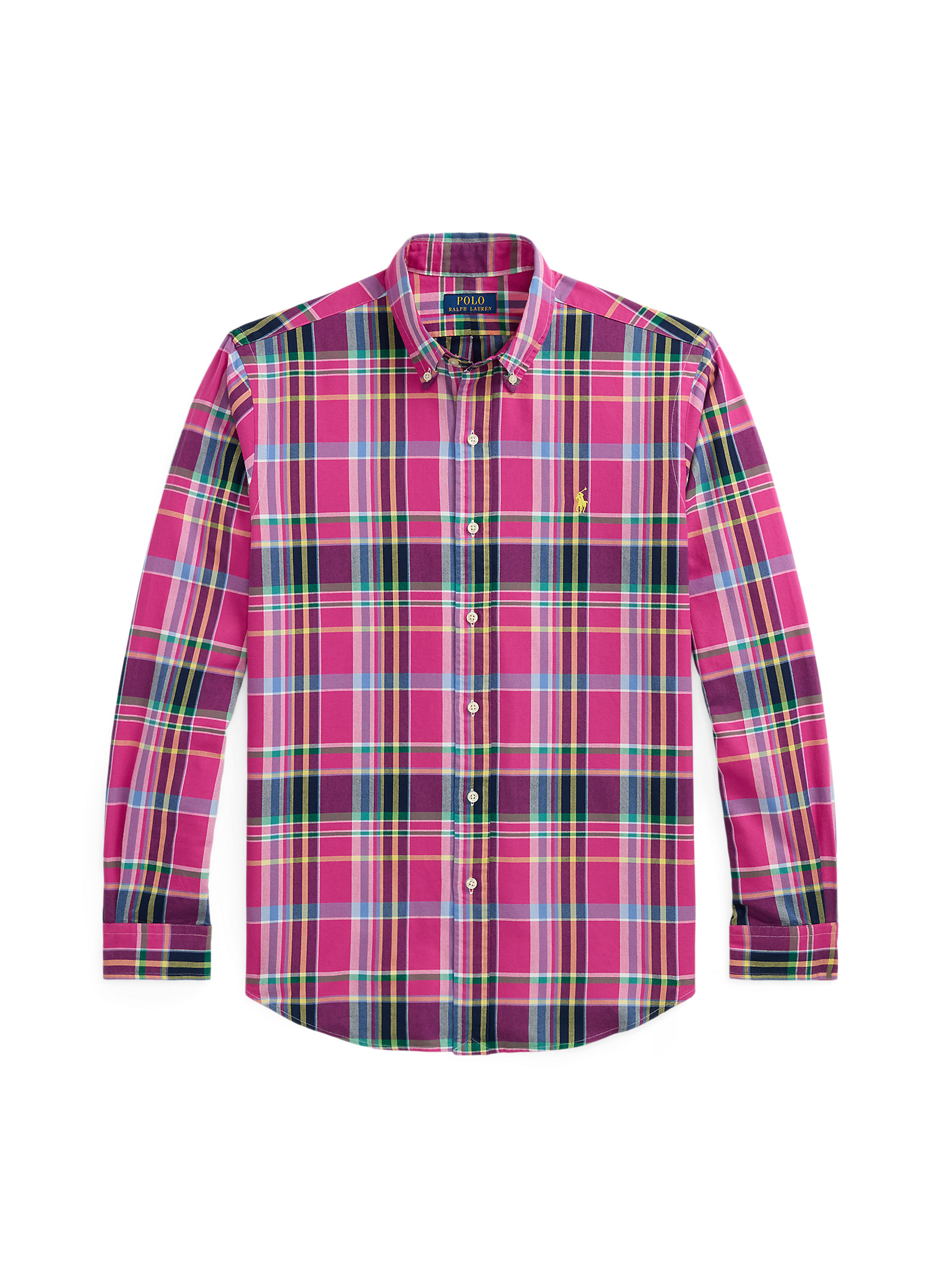 Check cotton Shirt POLO RALPH LAUREN Pink