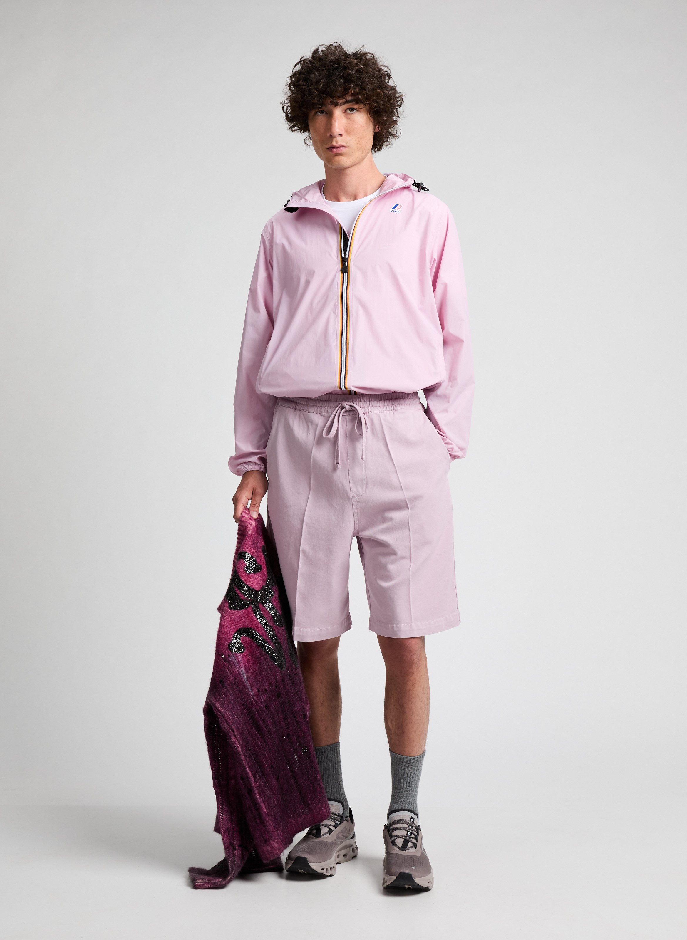 Jacket The real Claude 4.0 K-WAY Pink