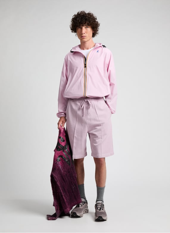 Blouson Le vrai Claude 4.0 | Rose by K-WAY Blouson Le vrai Claude 4.0 Rose