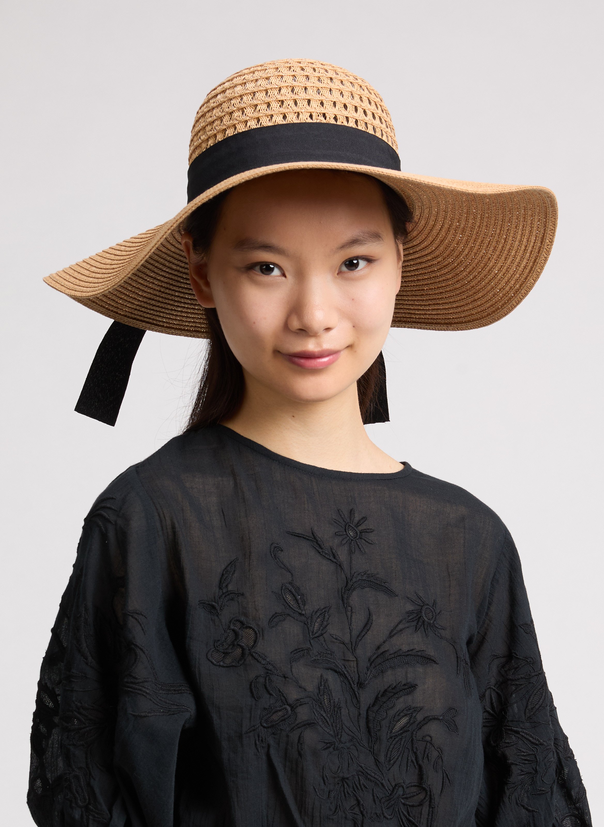 Meline cotton blouse LOUISE MISHA Black