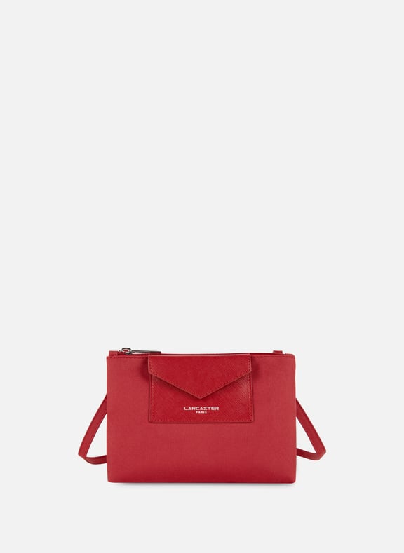 Petit pochette - smart kba Rouge by LANCASTER LANCASTER Petit pochette - smart kba Rouge