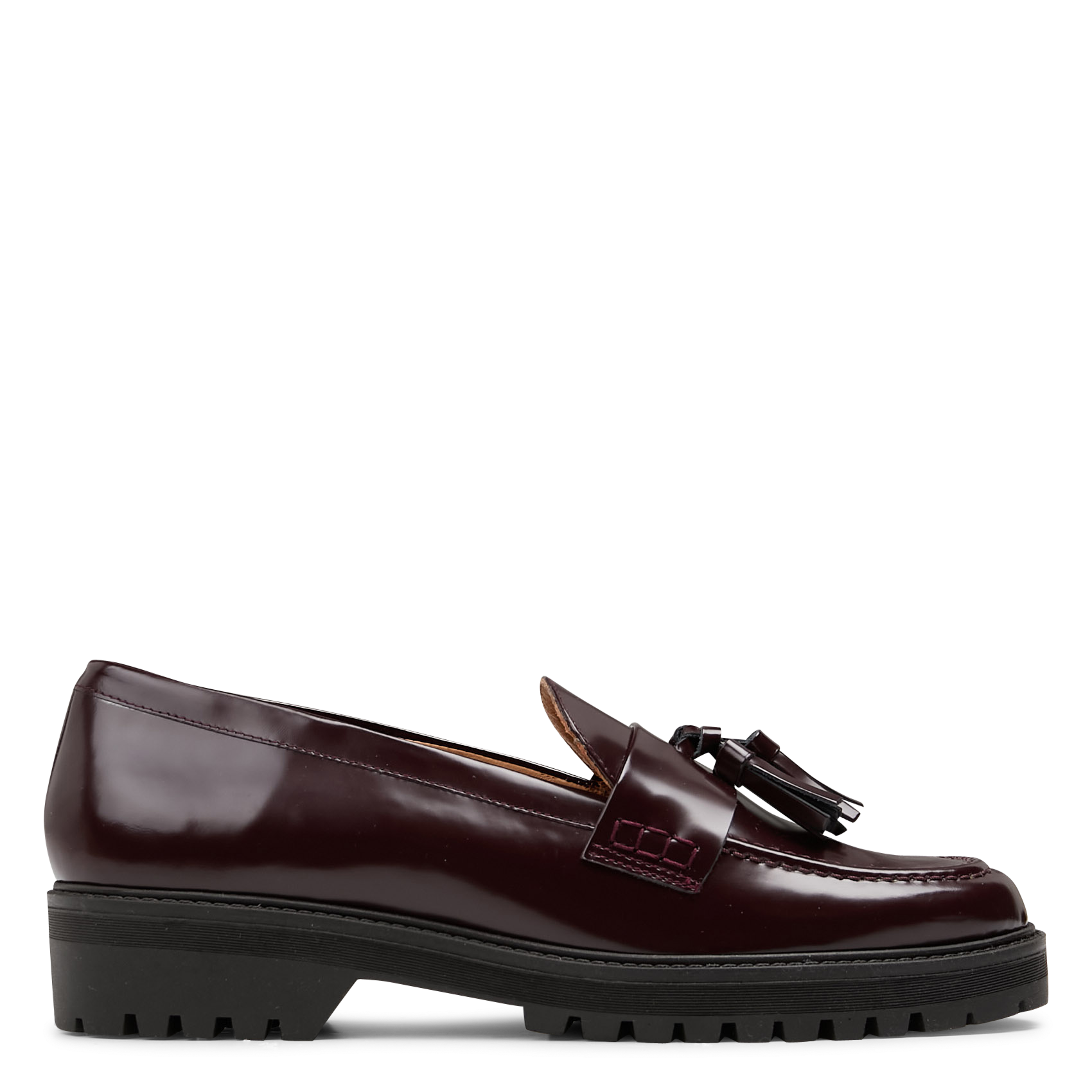 Mocassins en cuir valentin MAISON 123 Rouge