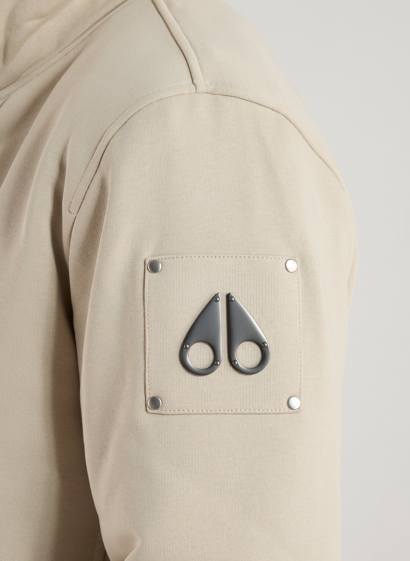 Zip-up hoodie MOOSE KNUCKLES Beige