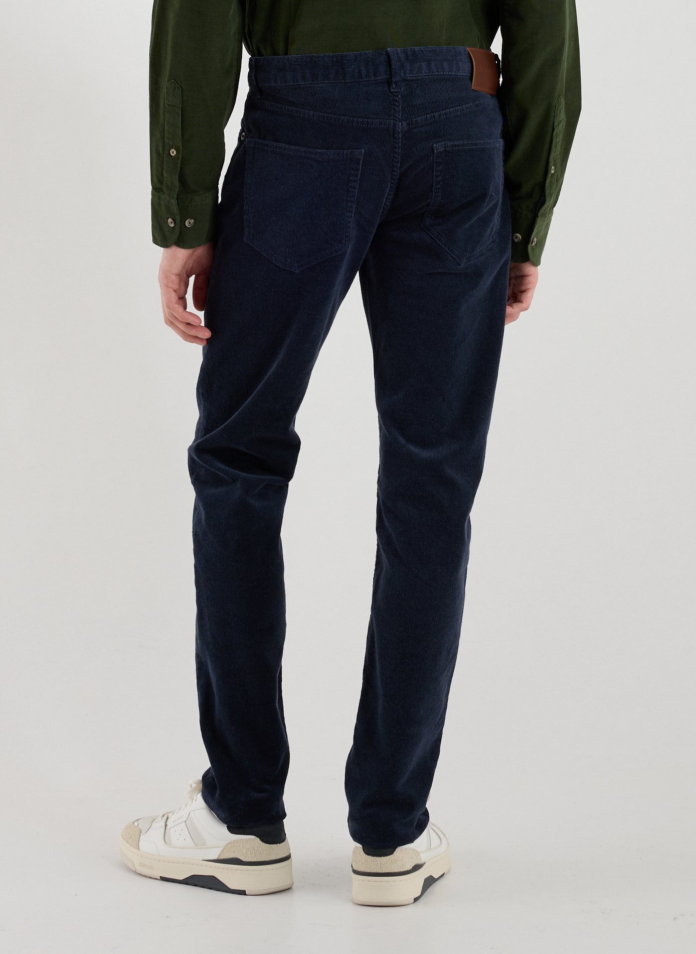 Cotton chino trousers GANT Blue