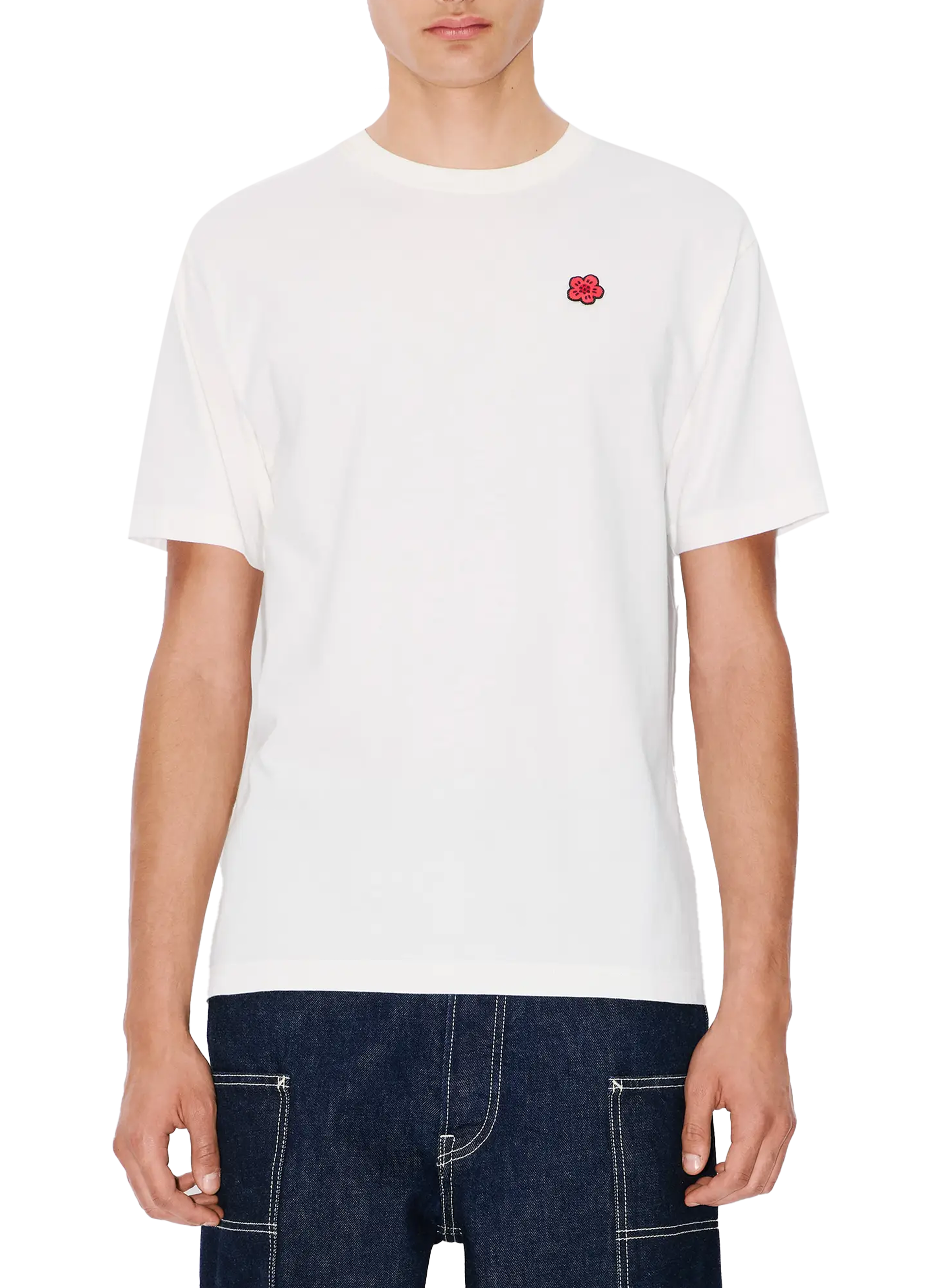 KENZO T-shirt en coton Blanc