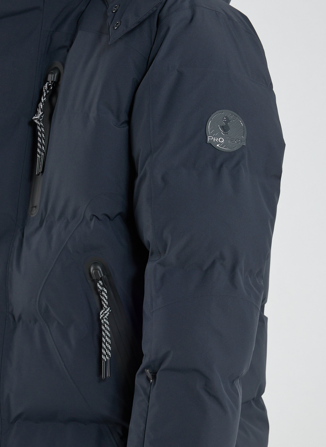 Doudoune courte matelassée à capuche SAVE THE DUCK Bleu