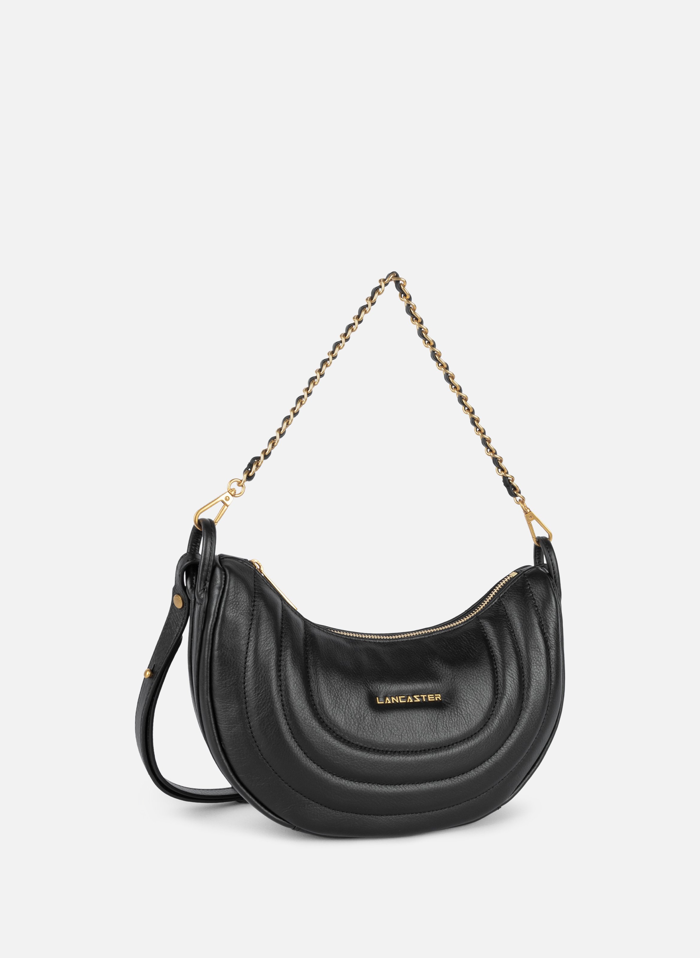 Sac hobo - soft matelassé LANCASTER Noir