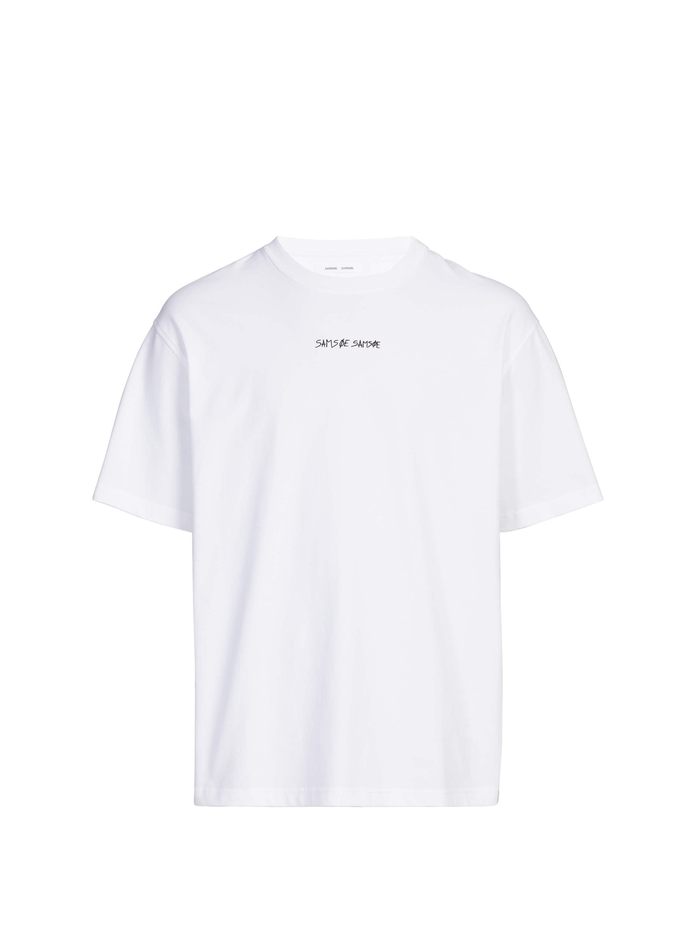 Printed T-shirt SAMSOE SAMSOE White