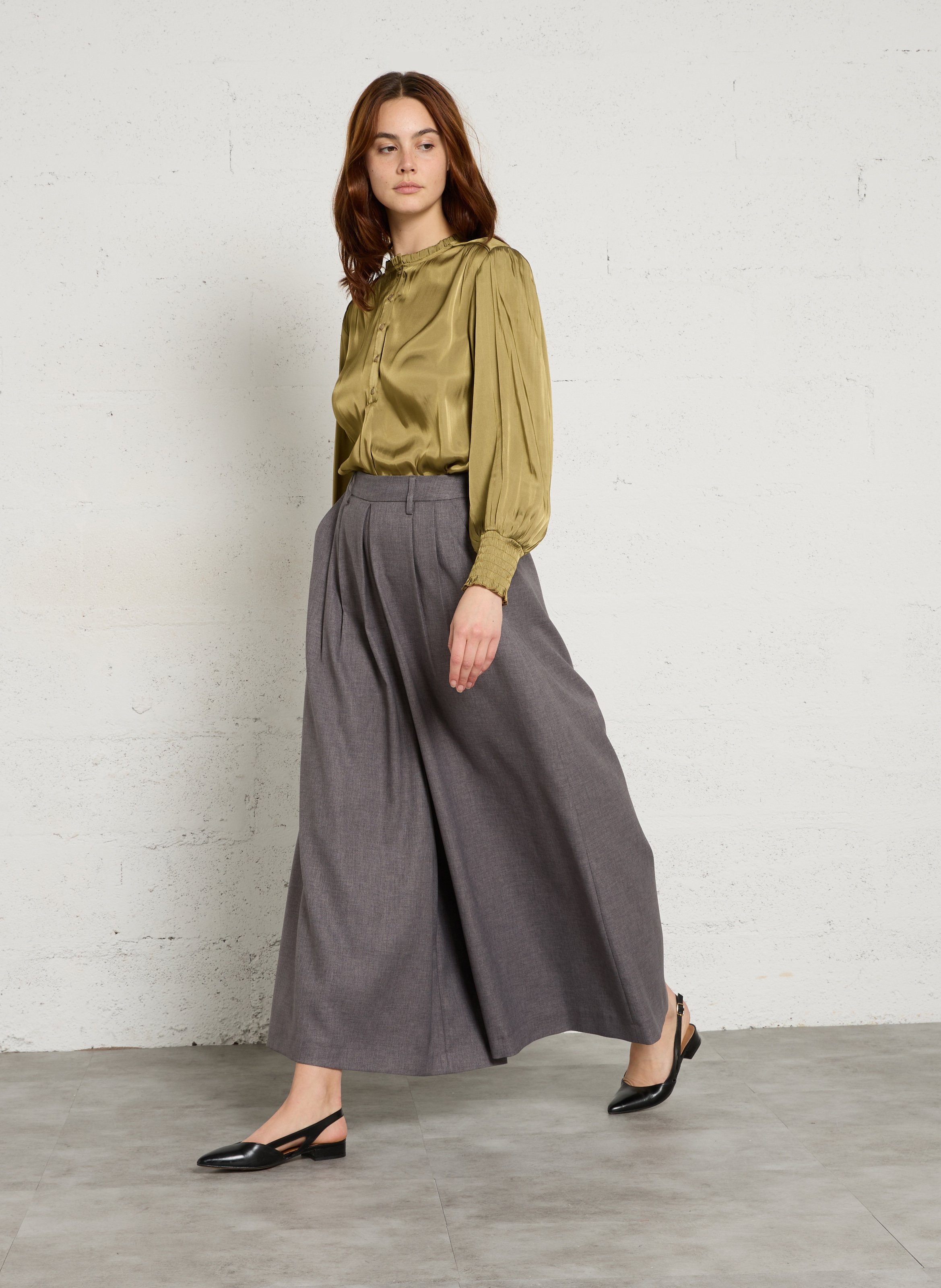 Top col rond deesse MAISON 123 Vert