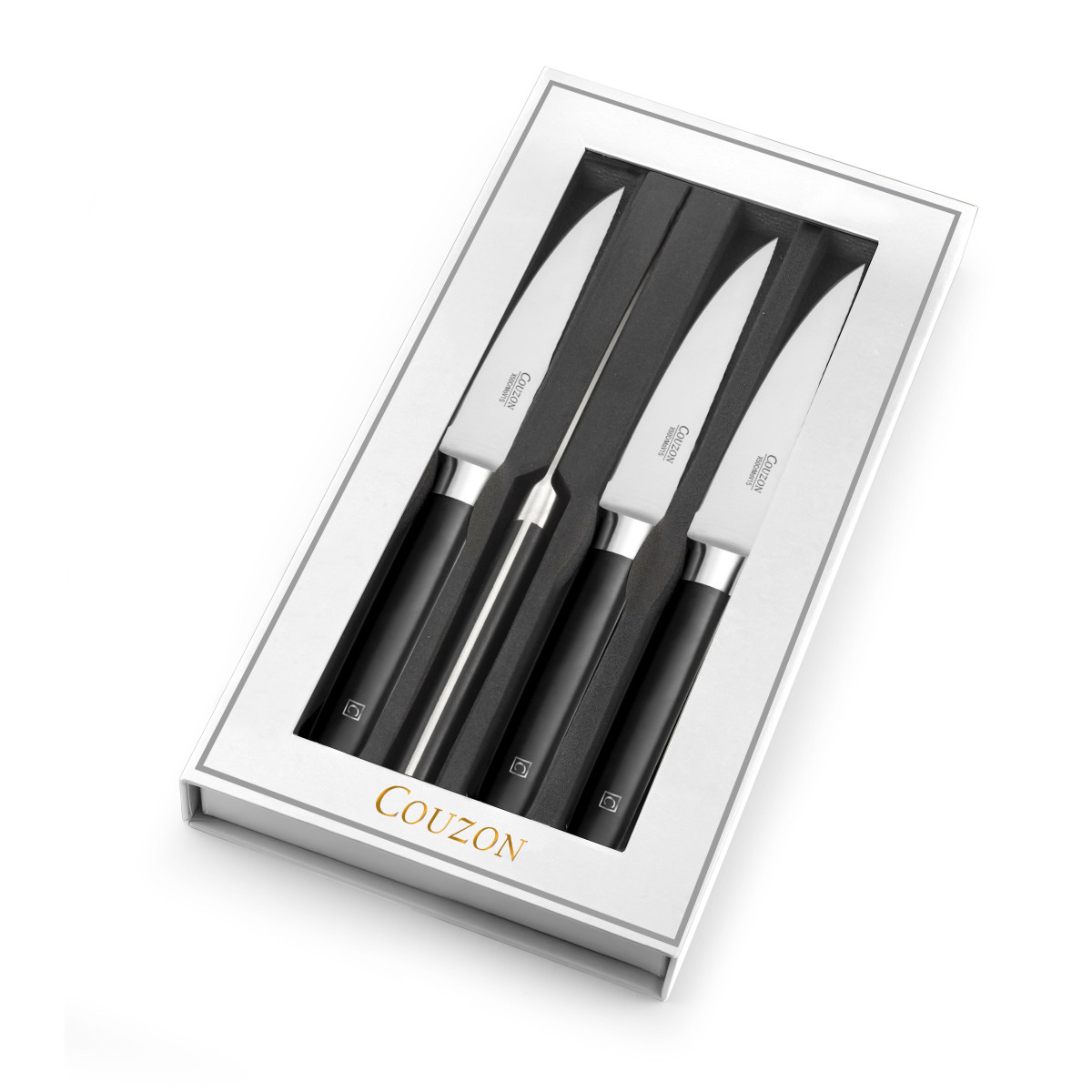 Kasaro - coffret 4 couteaux steak COUZON Noir
