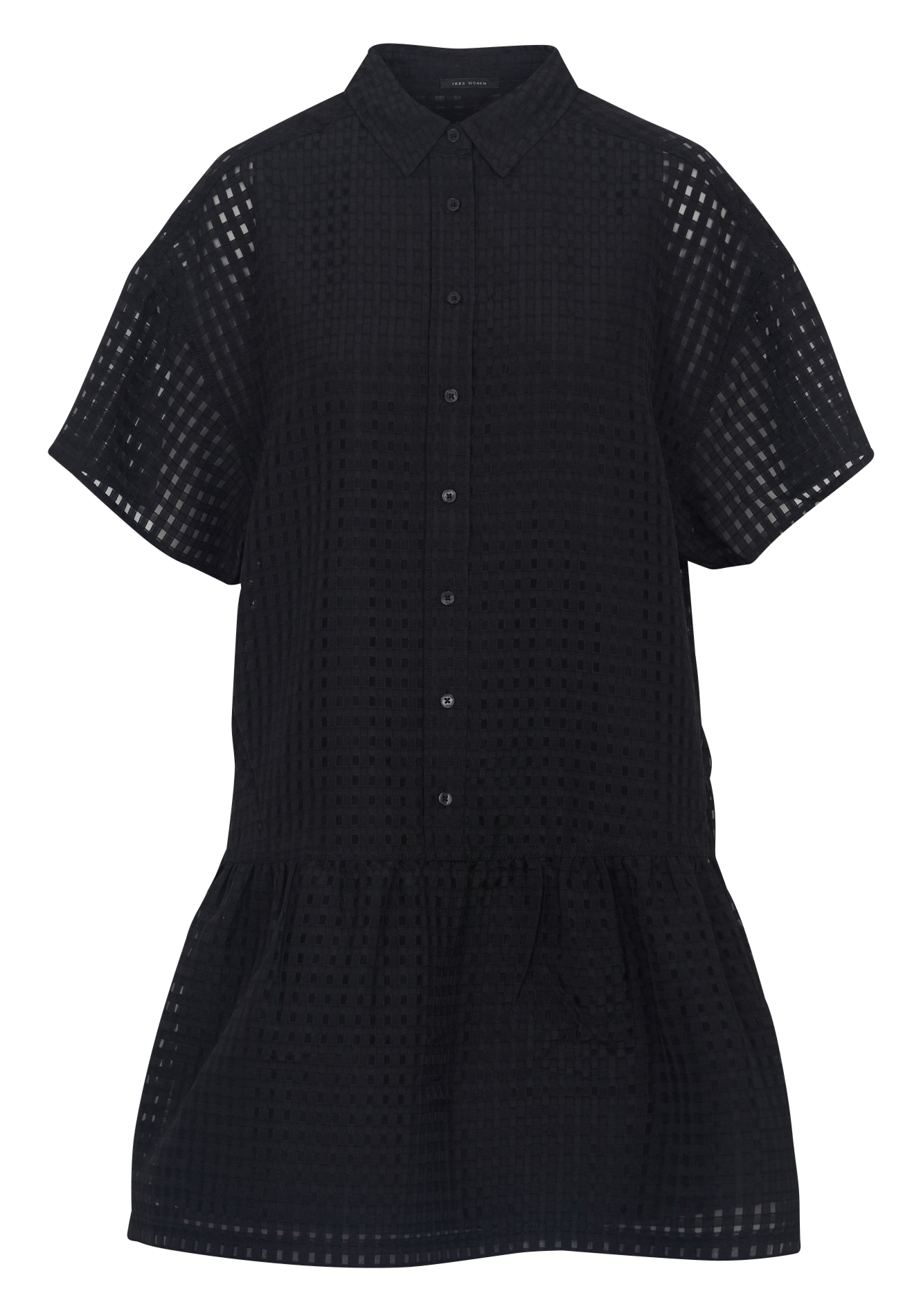 Robe courte col chemise IKKS Noir