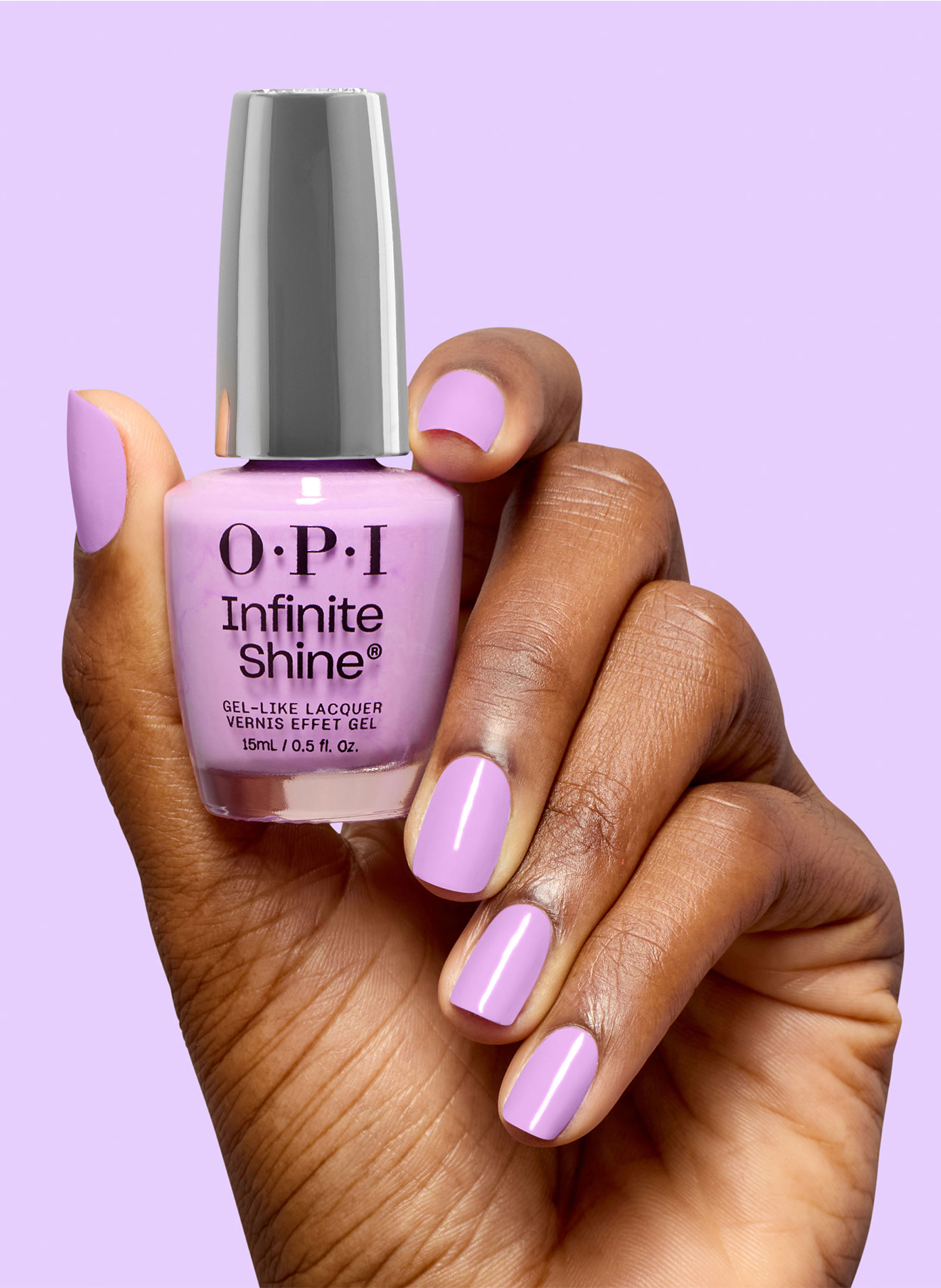Infinite Shine - Learn to Fly nail polish OPI Violet moyen