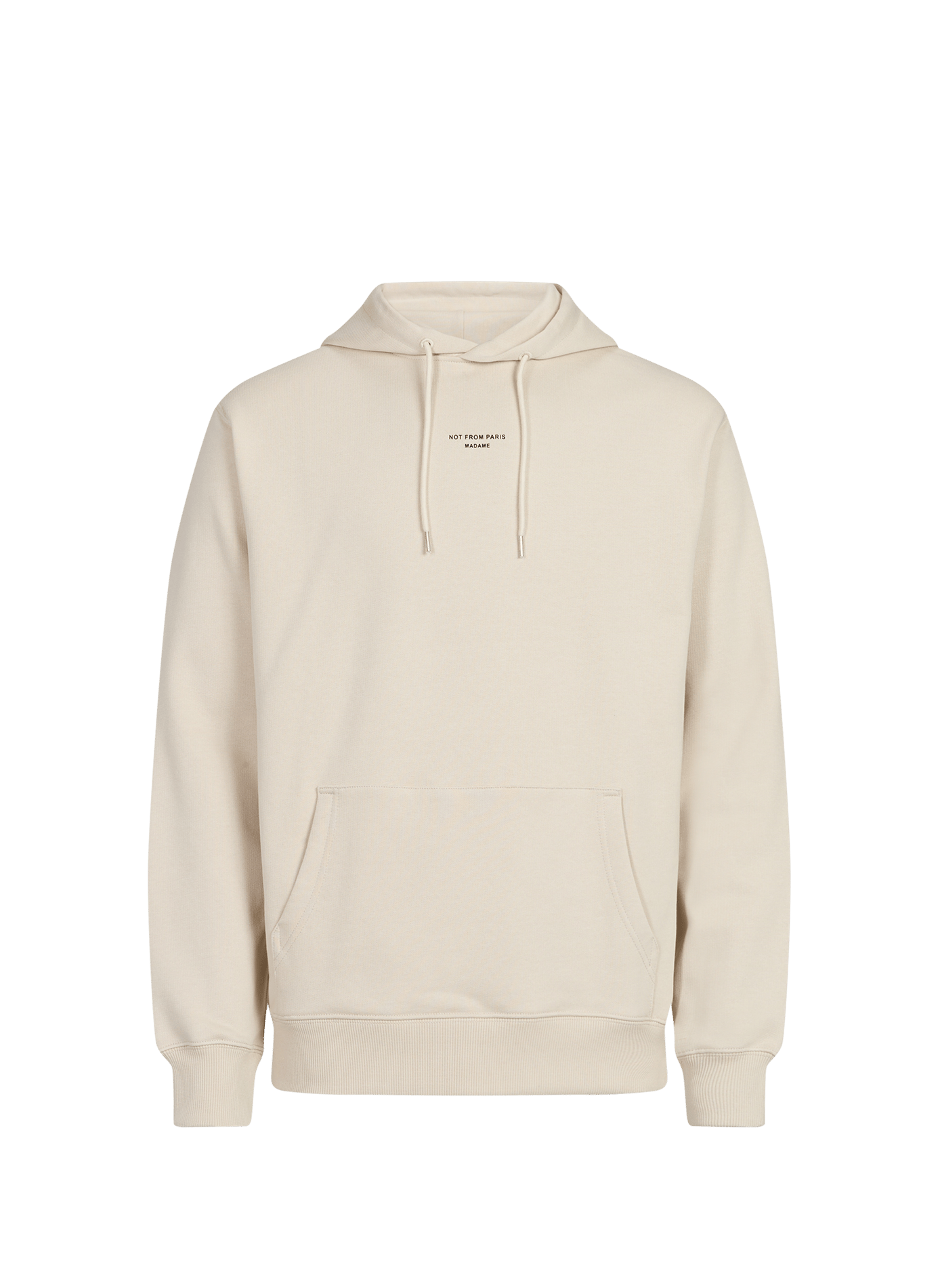 Hoodie en coton DROLE DE MONSIEUR Beige