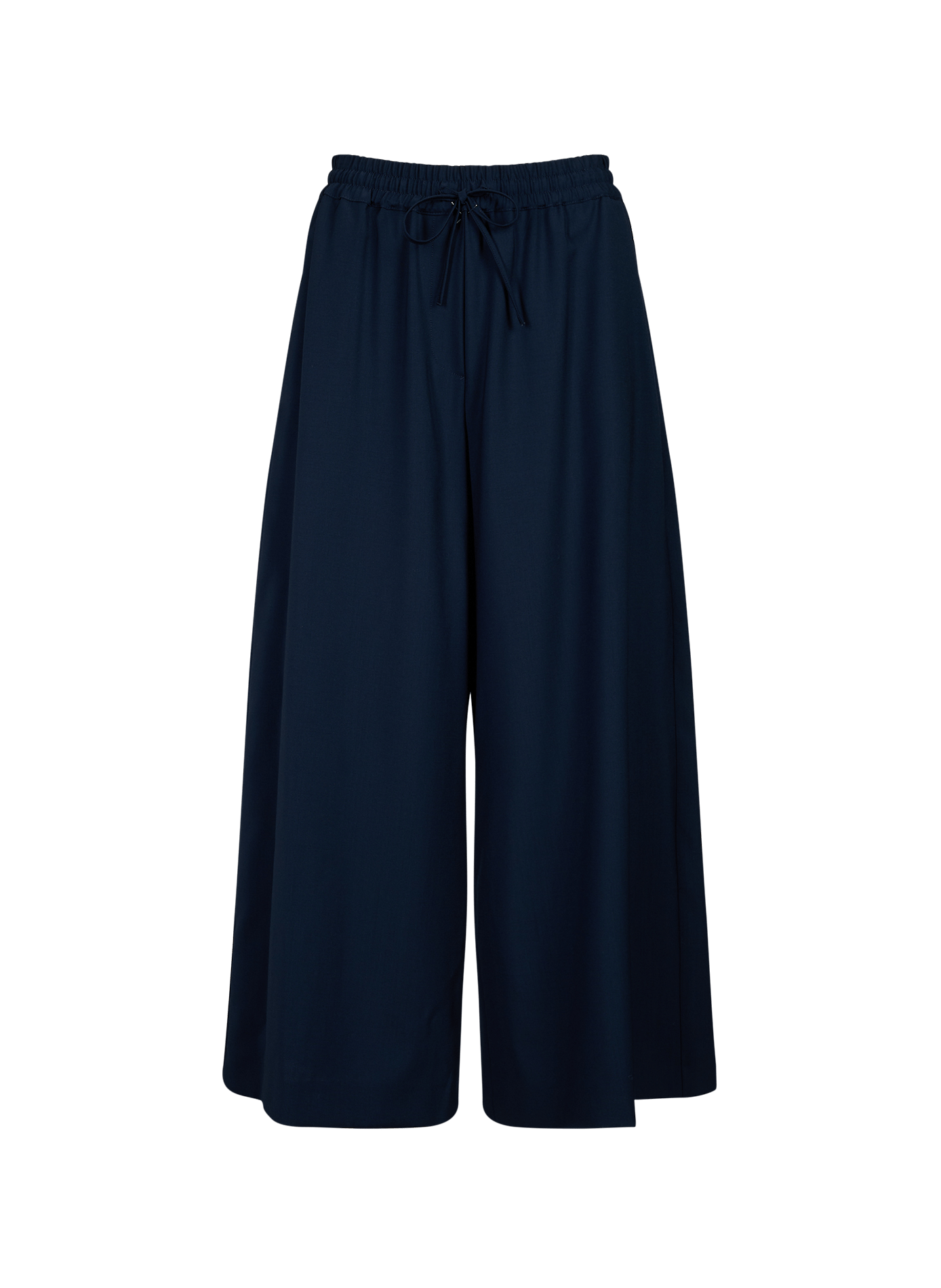 Wide-leg wool trousers MAX MARA WEEK END Blue