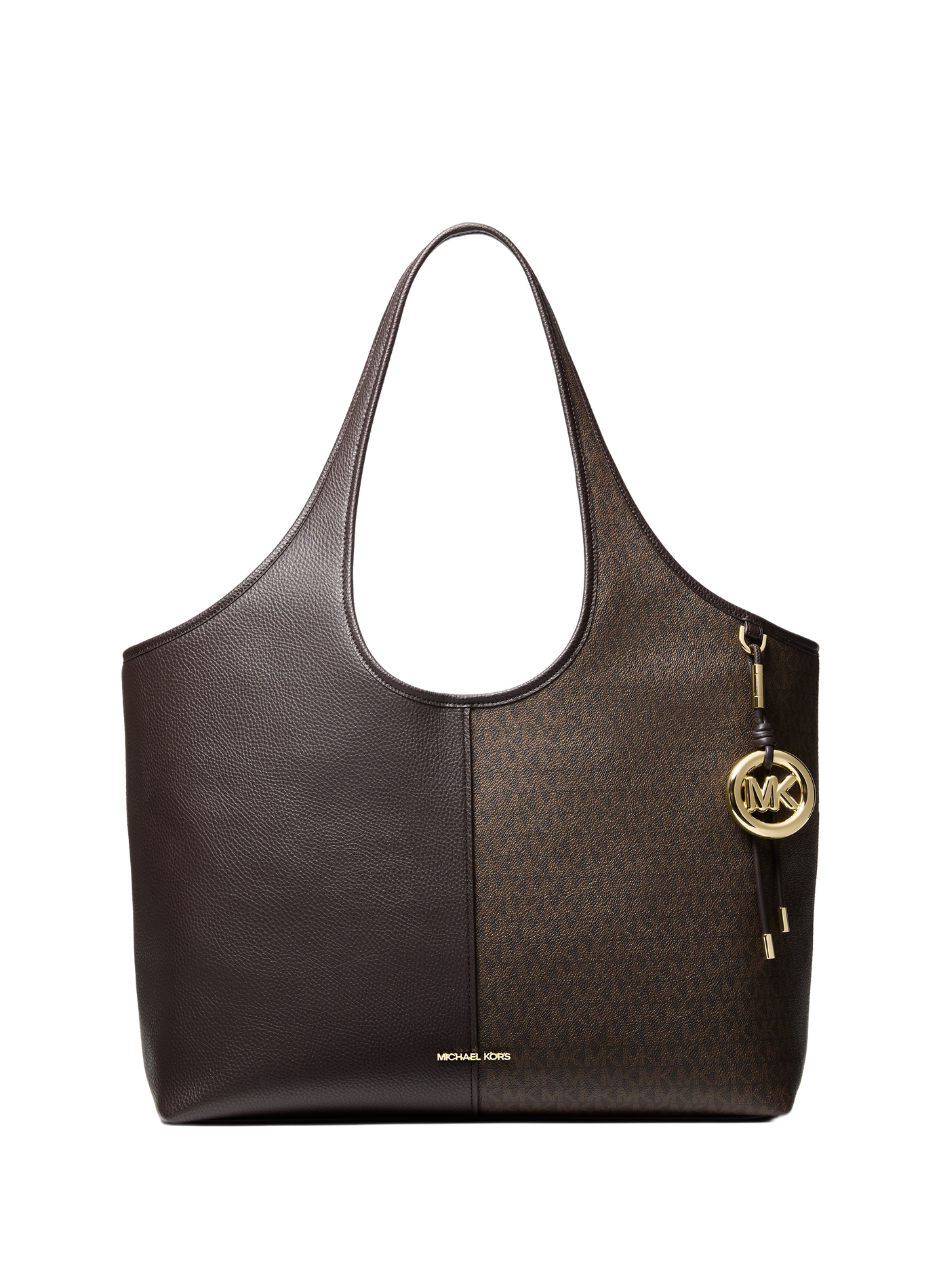 Sac cabas imprimé MICHAEL KORS Marron