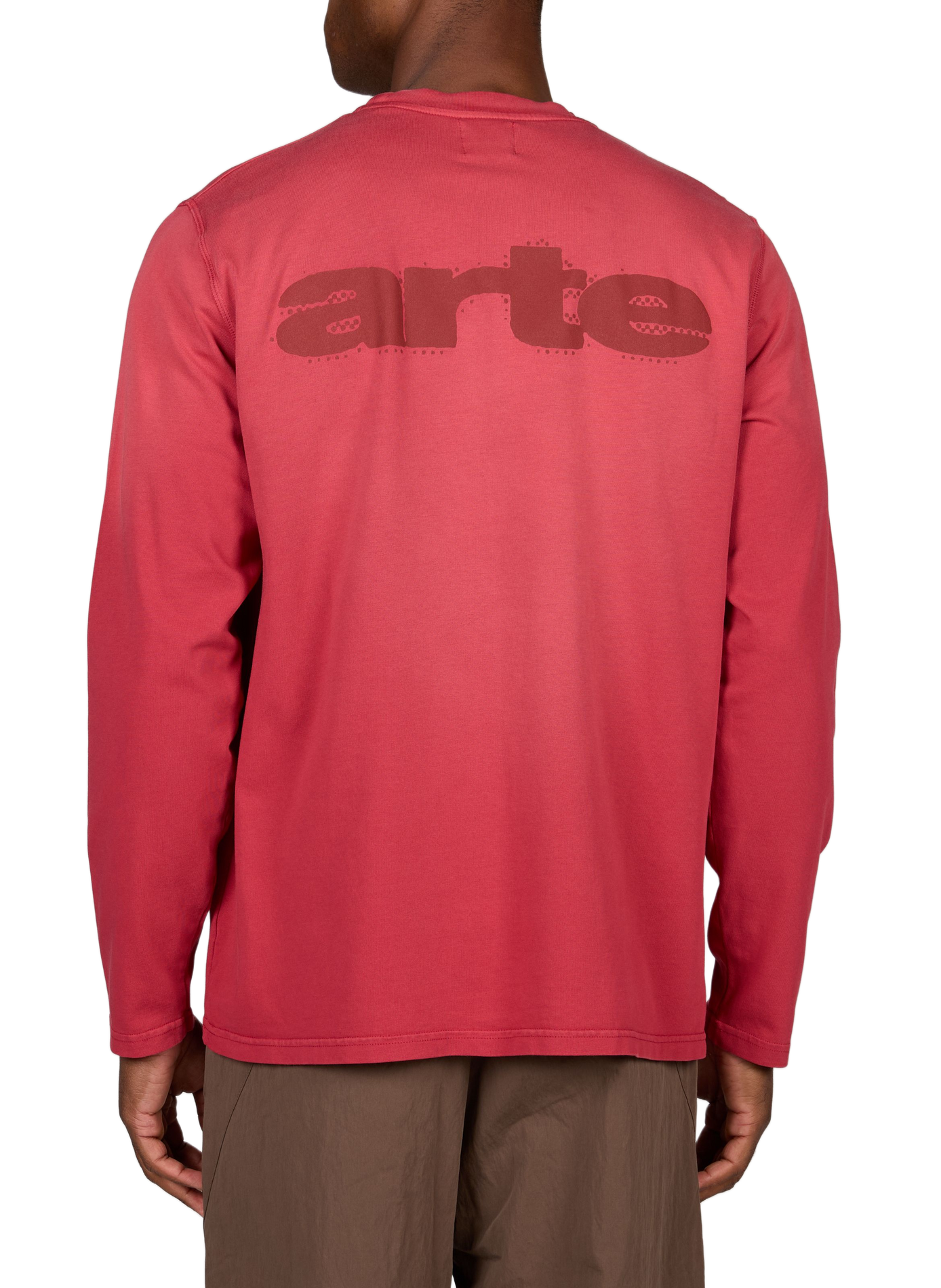 Rundhalsausschnitt T-Shirt aus Baumwolle ARTE ANTWERP Rot