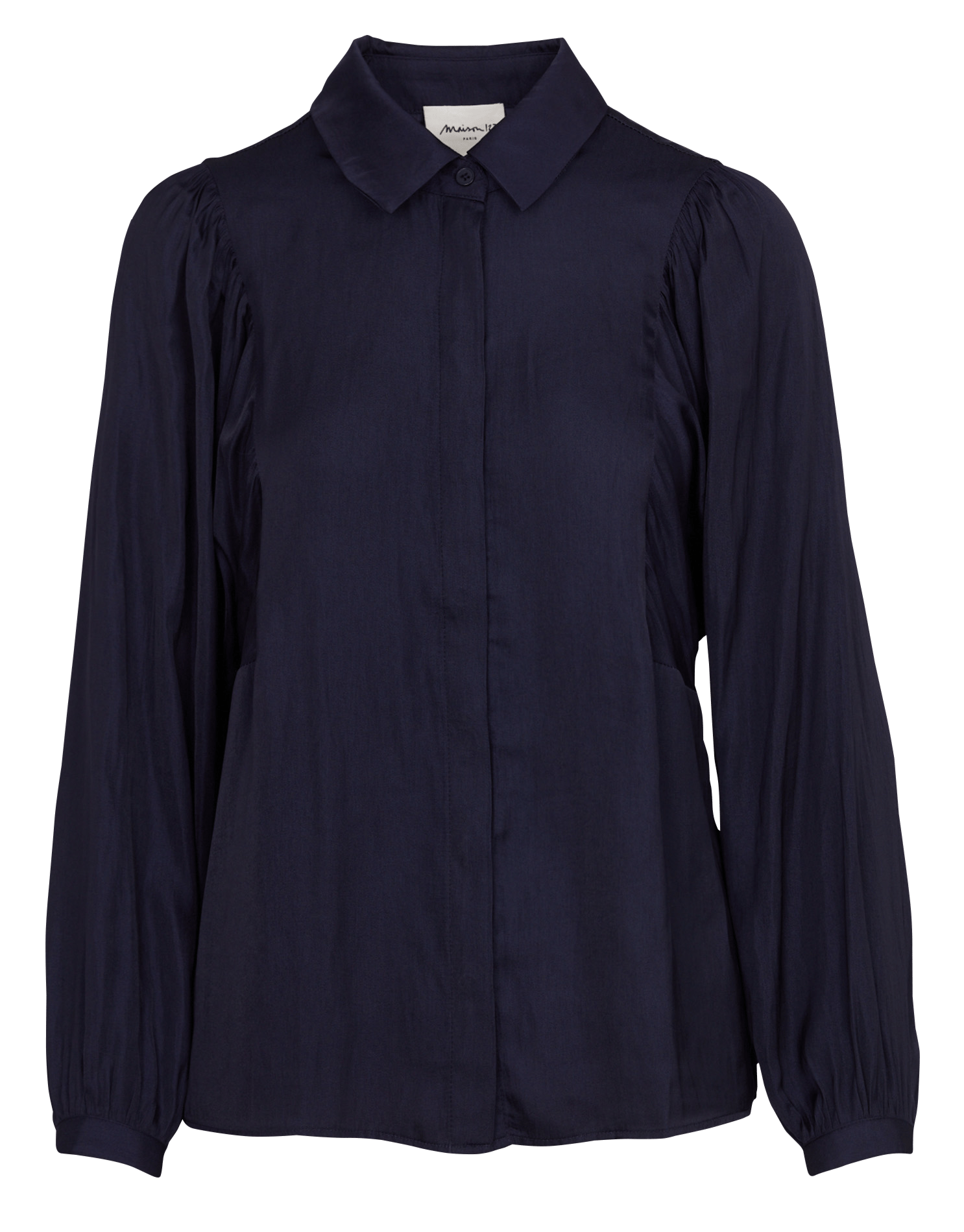 Chemise cintrée col classique marion MAISON 123 Bleu