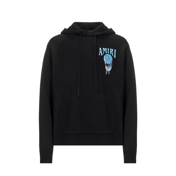 Hoodie Crystal ball en cachemire recyclé