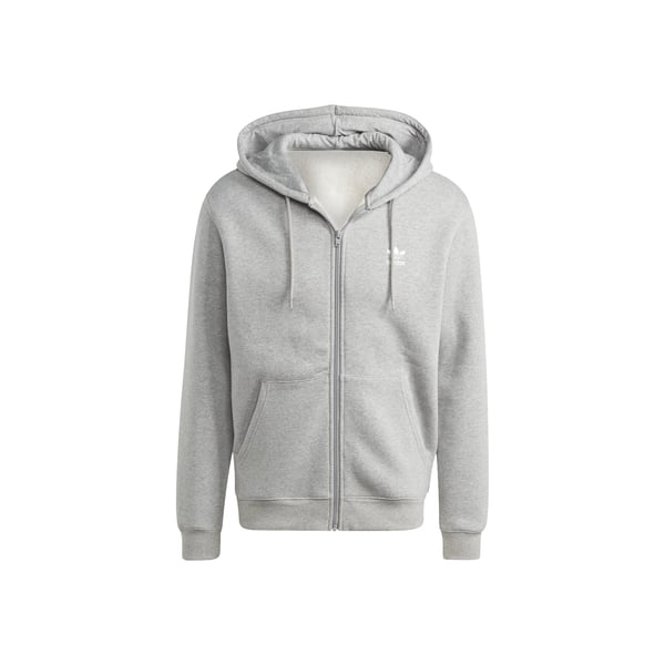 Hoodie zippé en coton