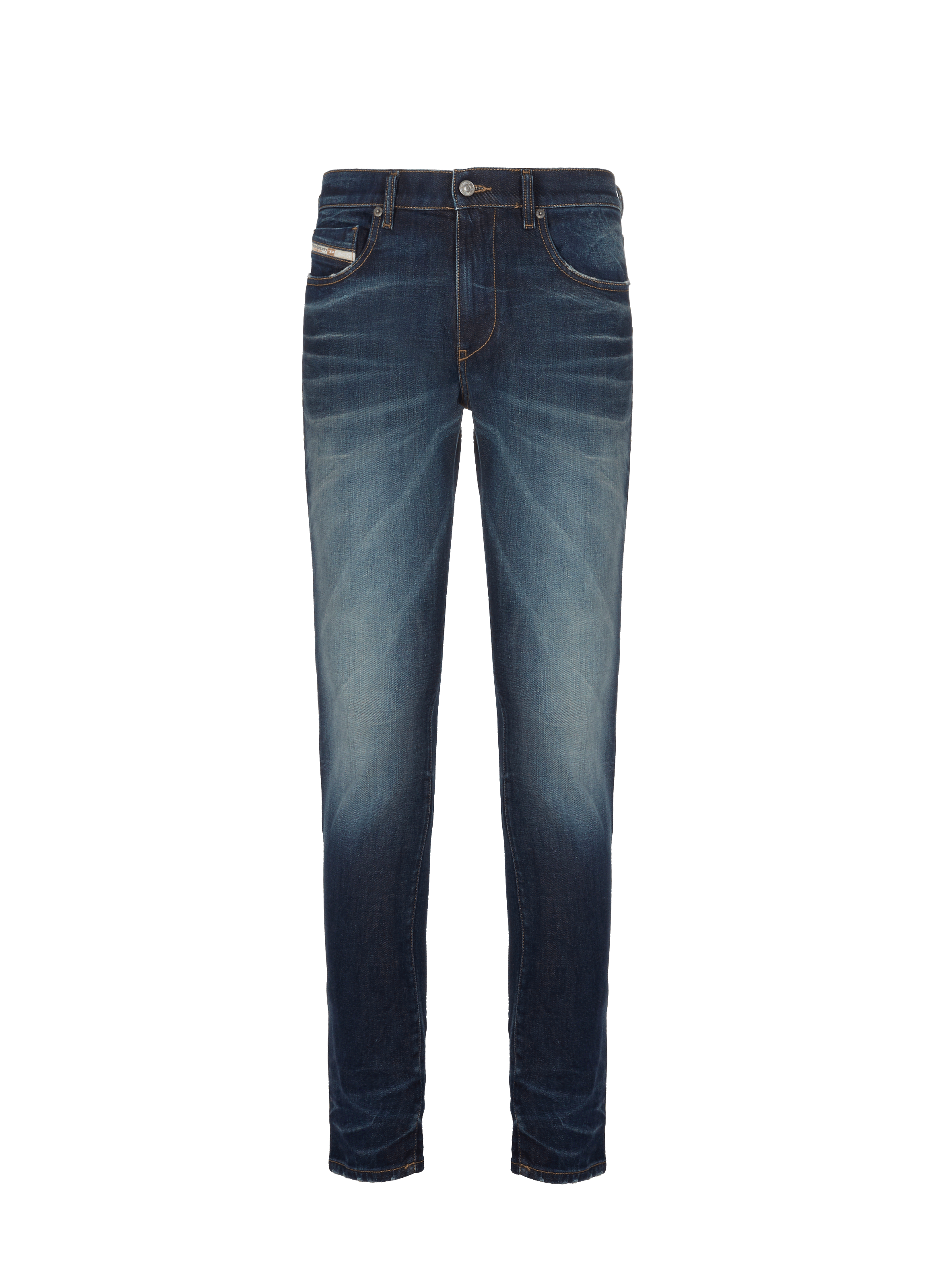 Pantalon slim délavé