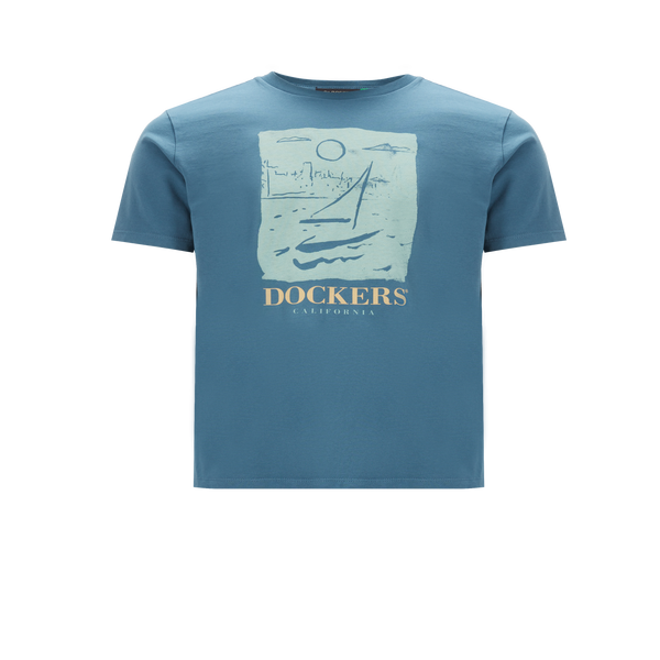 Dockers Givenchy Paris 3 Avenue George V T-shirt In Cotton In Blue