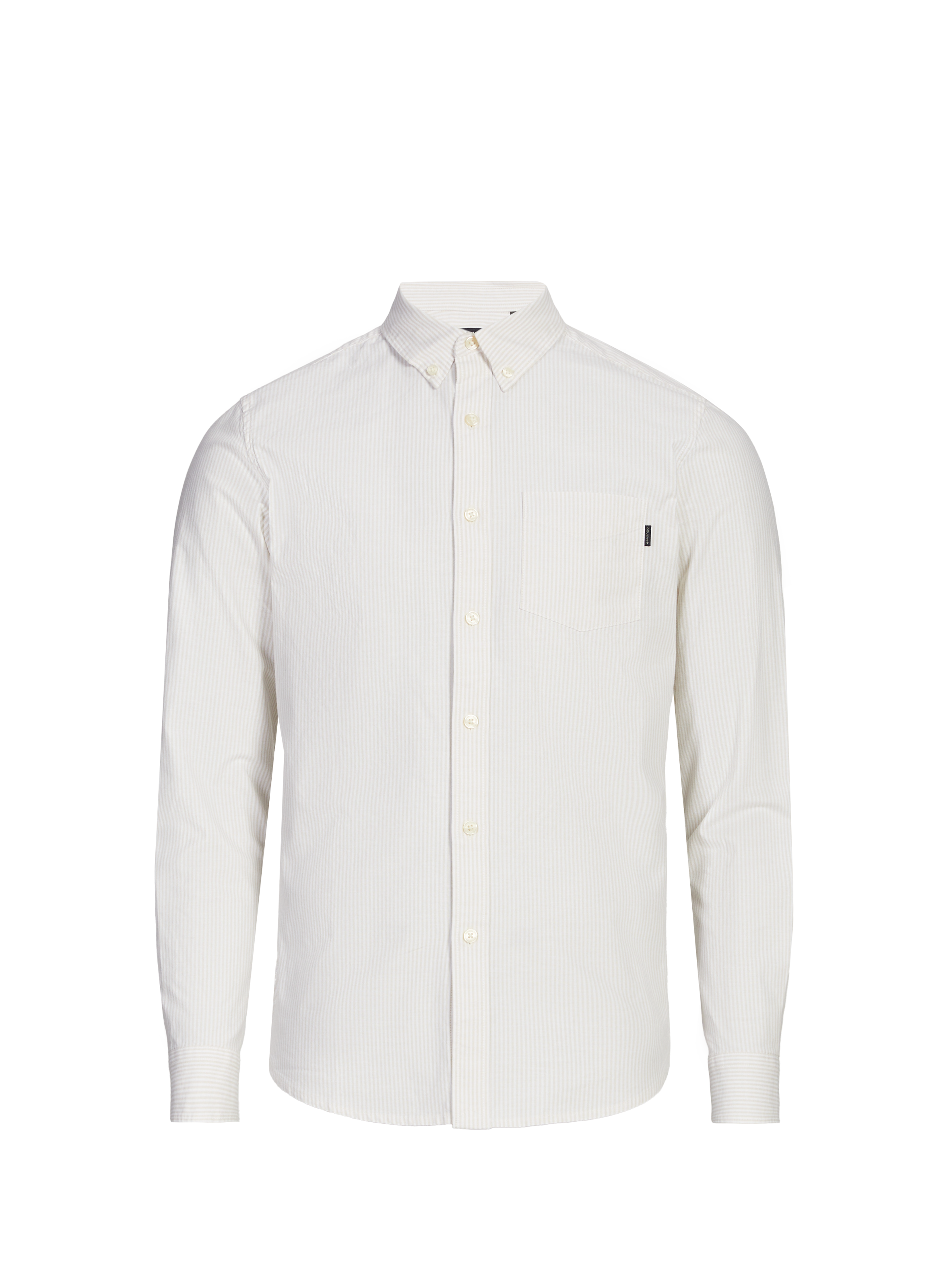 Chemise stretch en coton mélangé DOCKERS Beige
