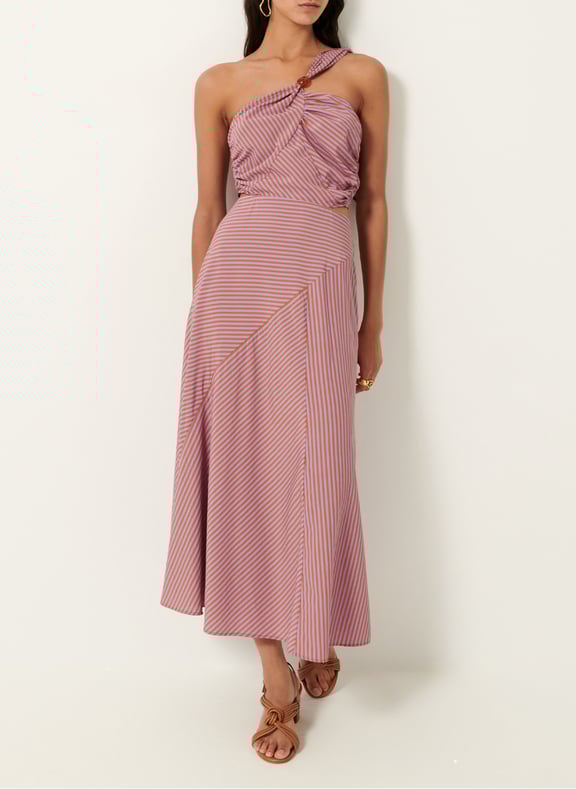 Robe longue asymétrique venetia Multicolore by SESSUN SESSUN Robe longue asymétrique venetia Multicolore