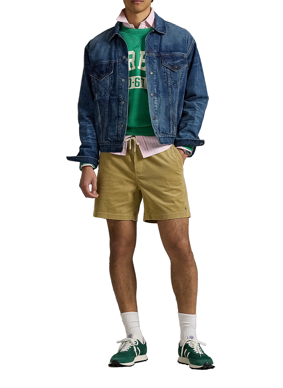 Corduroy shorts POLO RALPH LAUREN Khaki