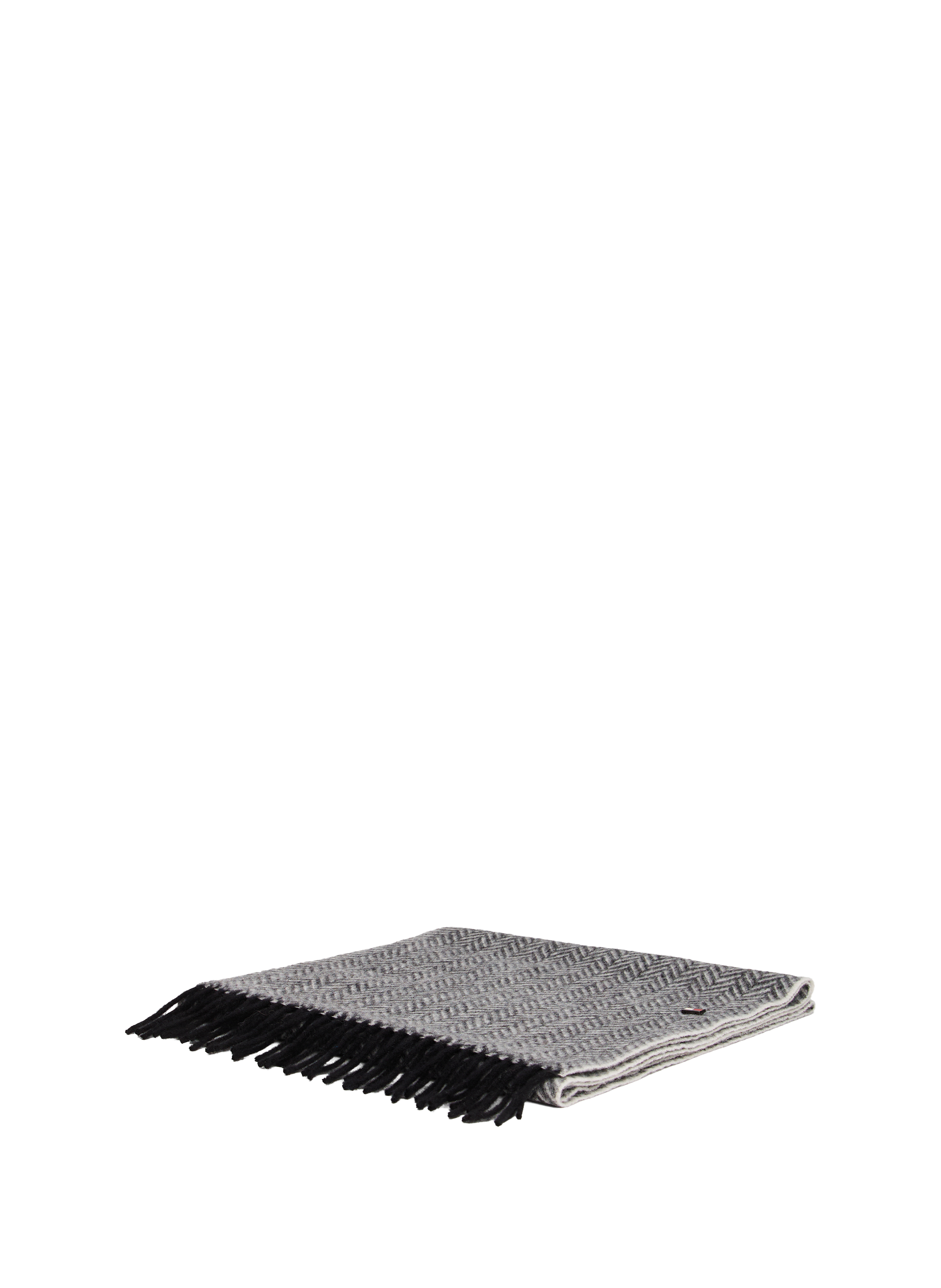 Chevron wool scarf TOMMY HILFIGER Grey