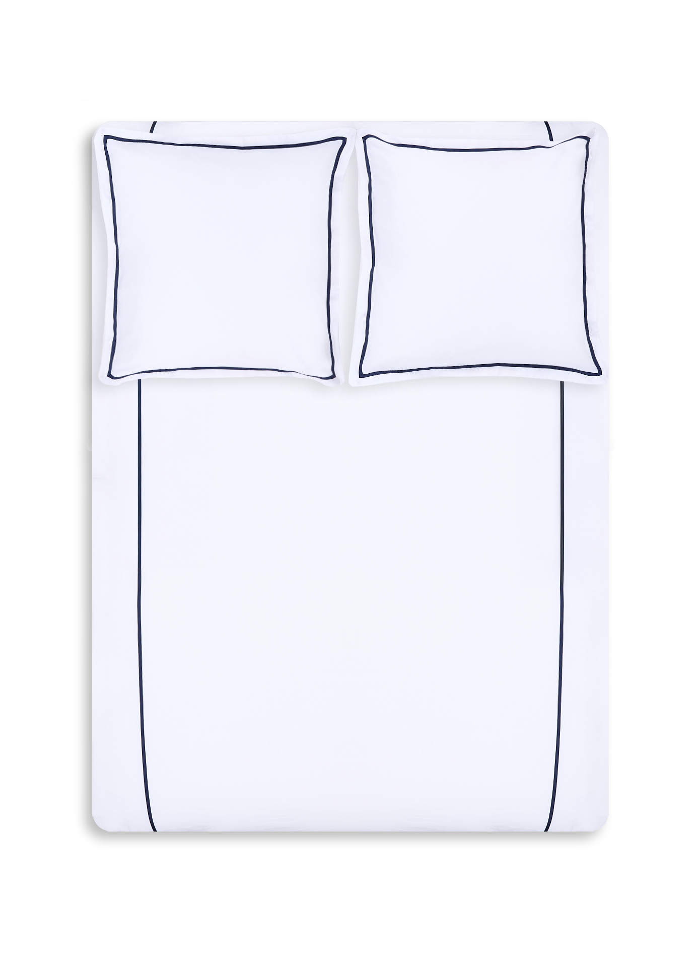 Housse de couette en satin de coton AU PRINTEMPS PARIS Multicolore