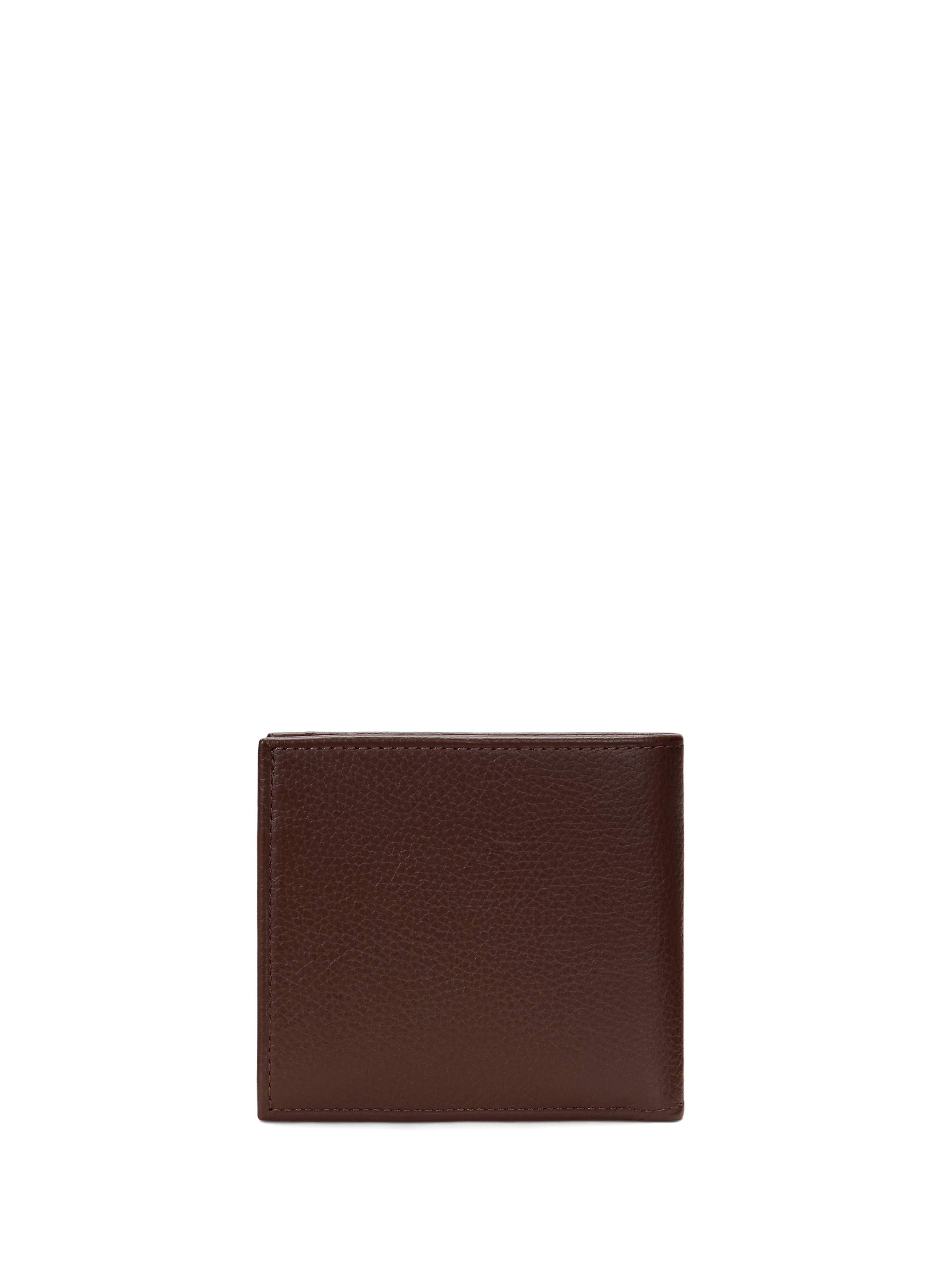 Portefeuille en cuir POLO RALPH LAUREN Marron