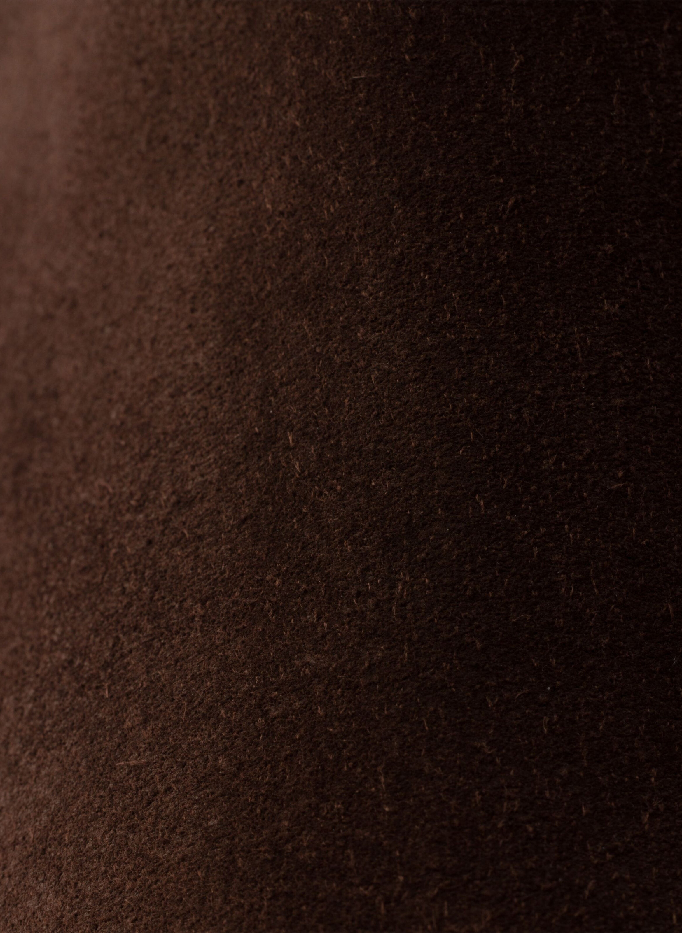 Bottines chelsea en veau velours PRADA Marron