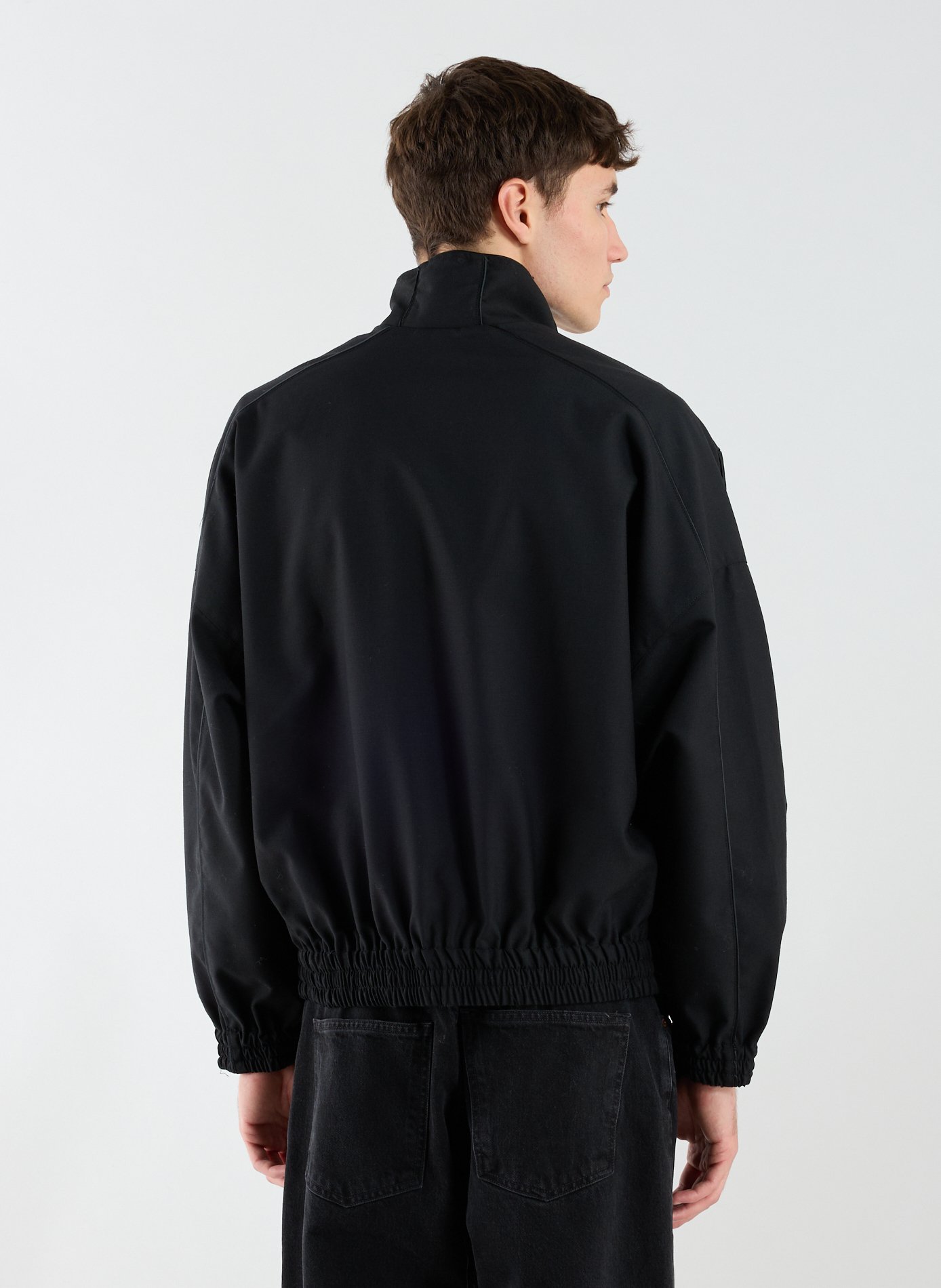 Wool high neck jacket WILLY CHAVARRIA Black