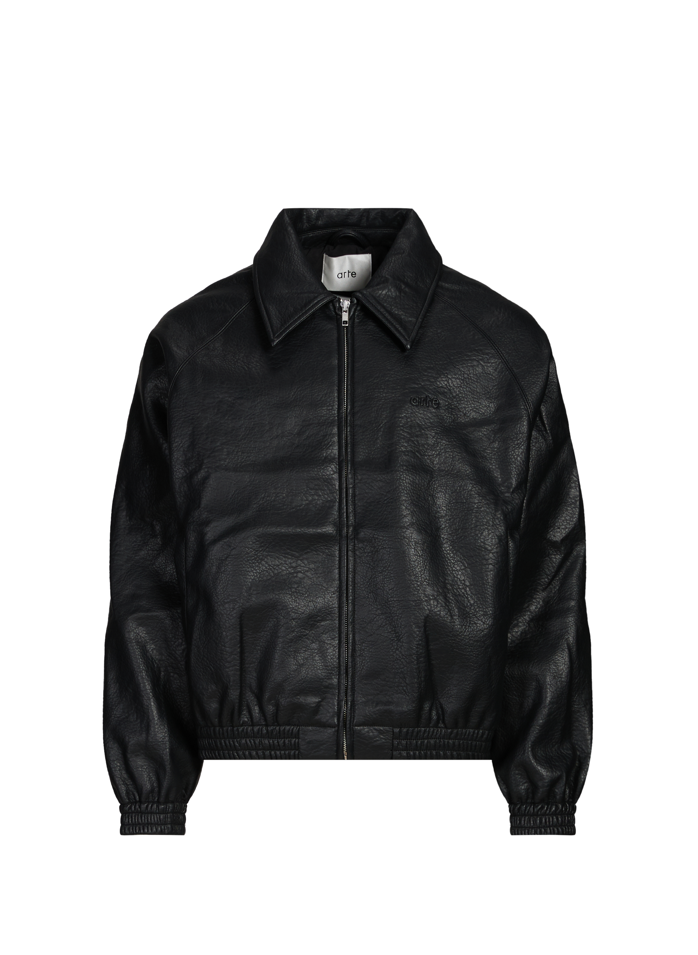 ARTE ANTWERP Oversized jacket with a classic collar Black