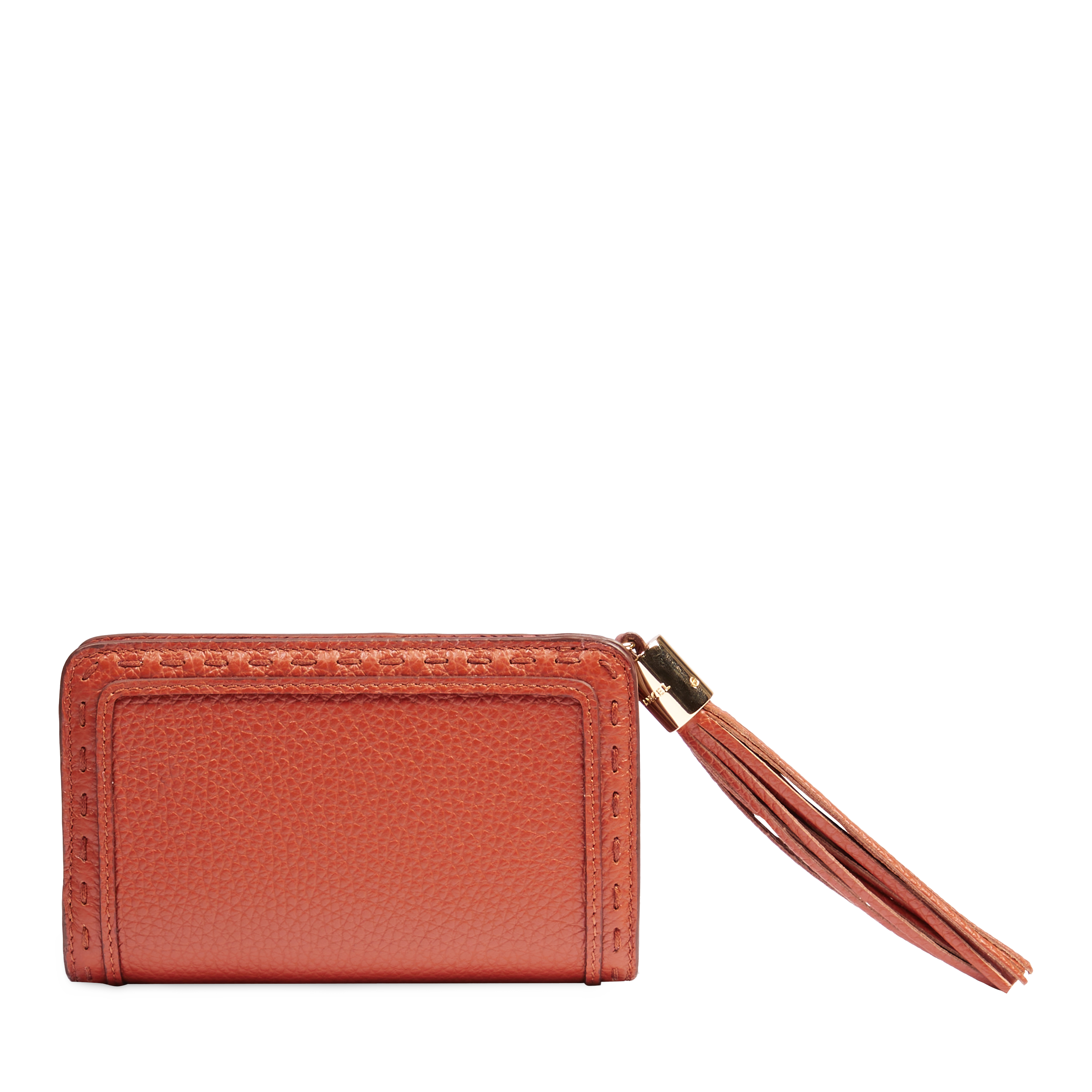 Portefeuille rectangulaire zippé premier flirt de lancel en cuir LANCEL Rouge