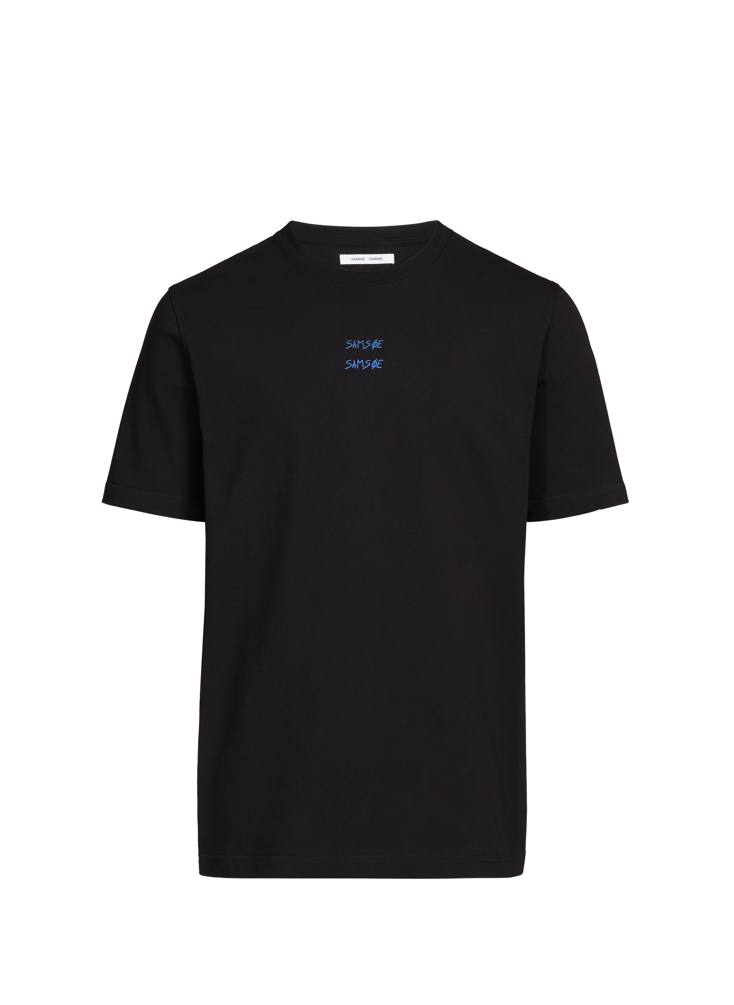 Organic cotton Sacards T-shirt SAMSOE SAMSOE Black