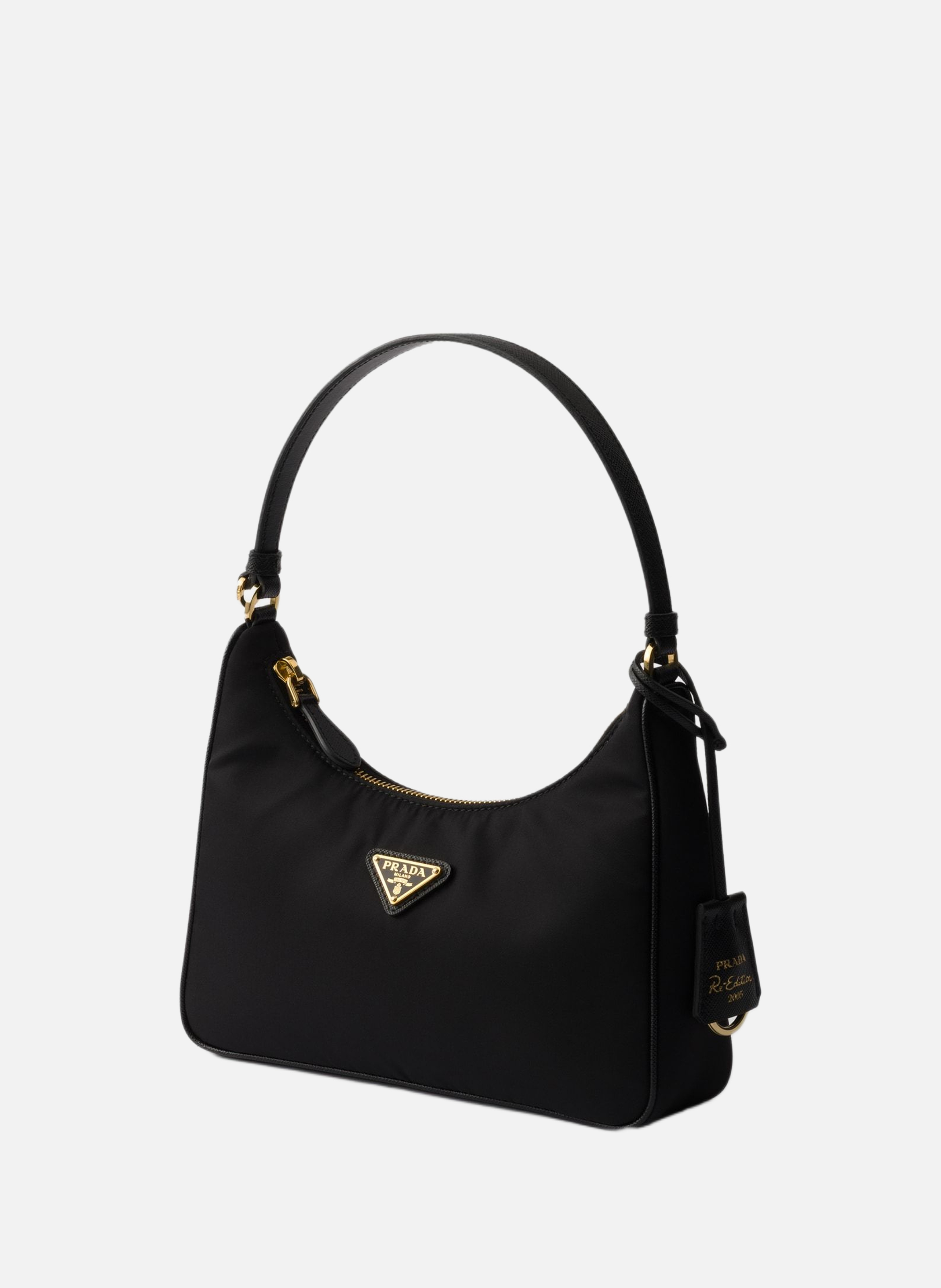 Mini sac prada re-edition 2005 en re-nylon PRADA Noir