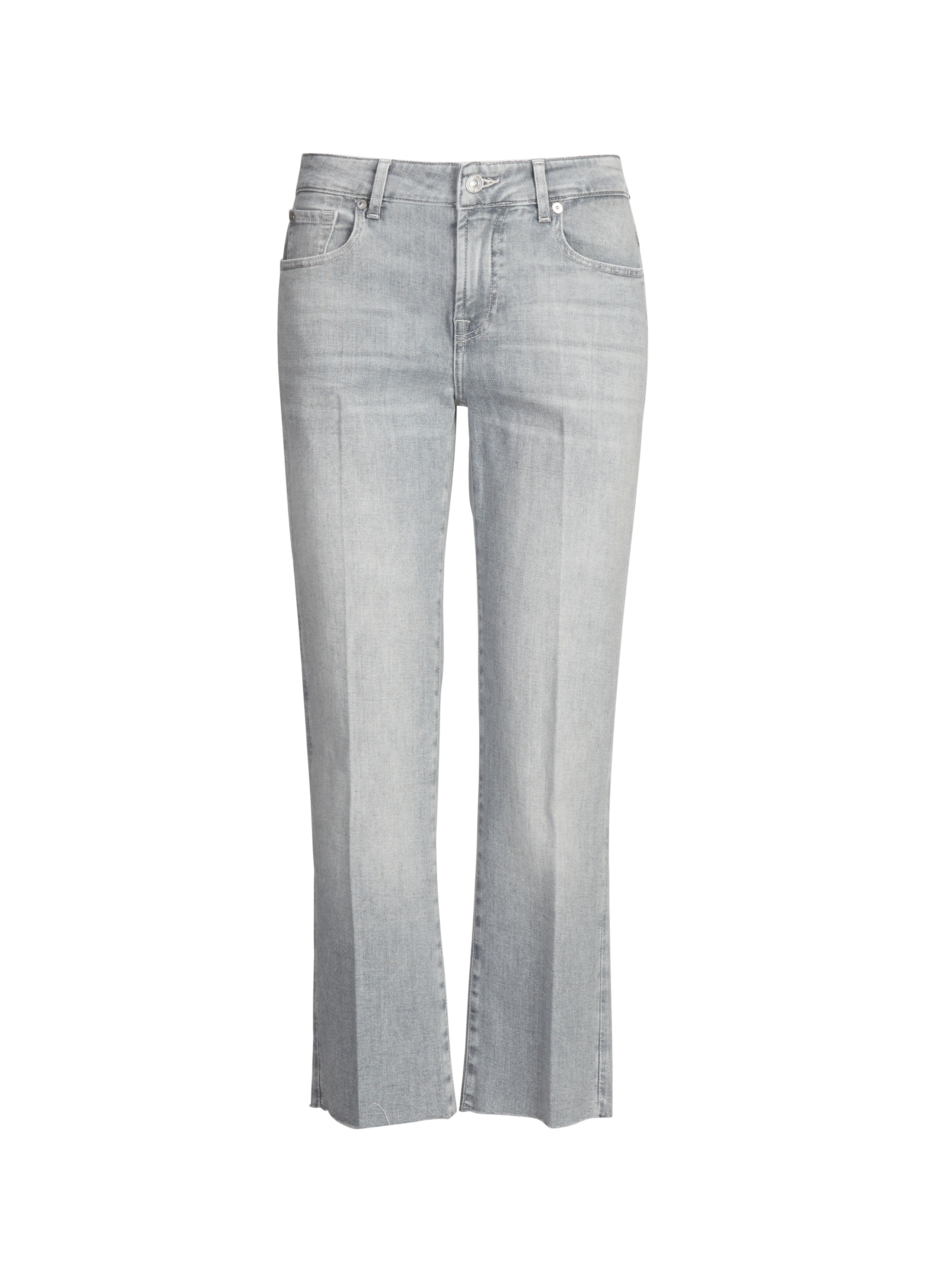 Straight leg Calie jeans in blended cotton 7 FOR ALL MANKIND Grey
