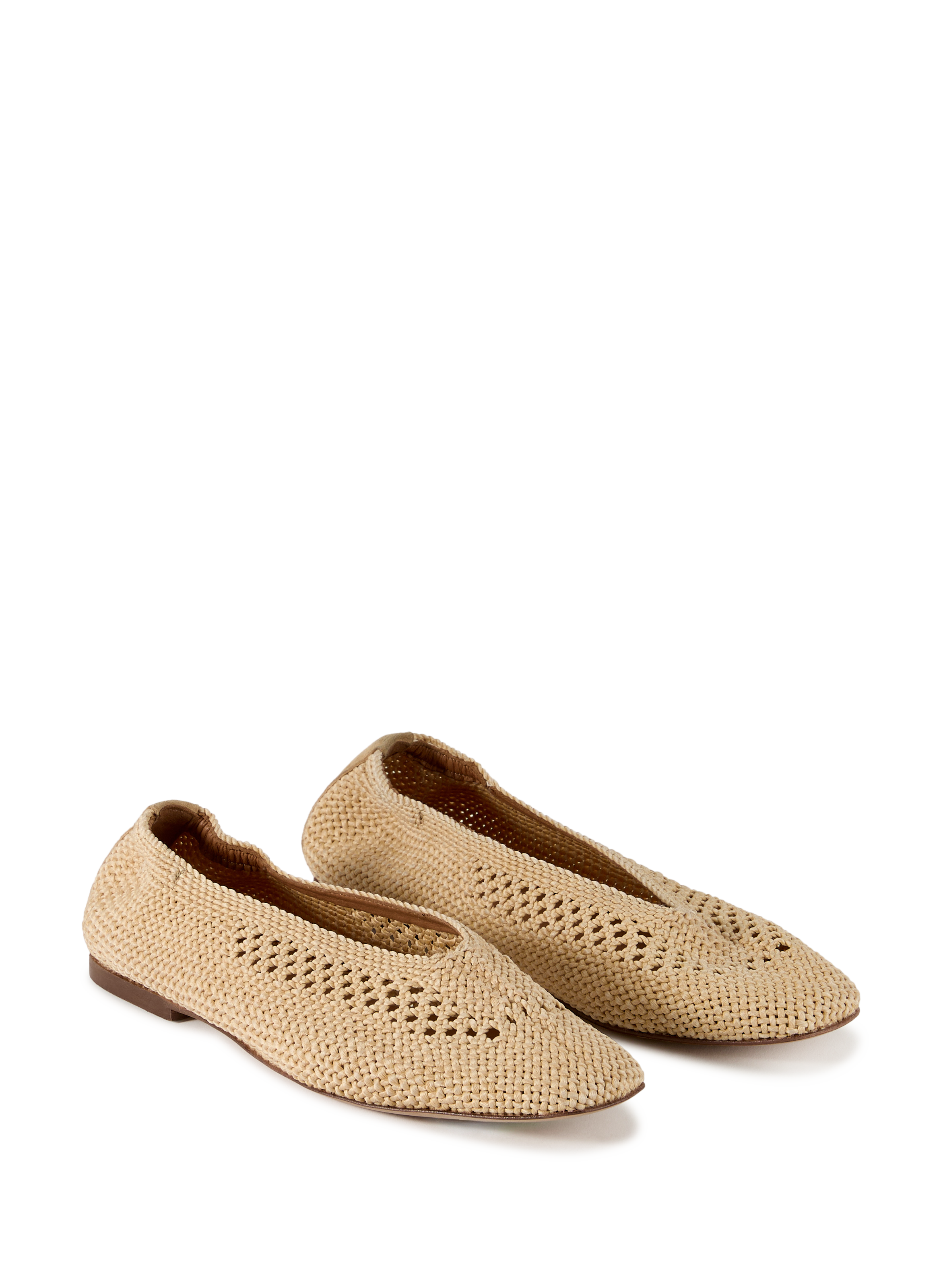 Ballerines en raphia SAISON 1865 Beige