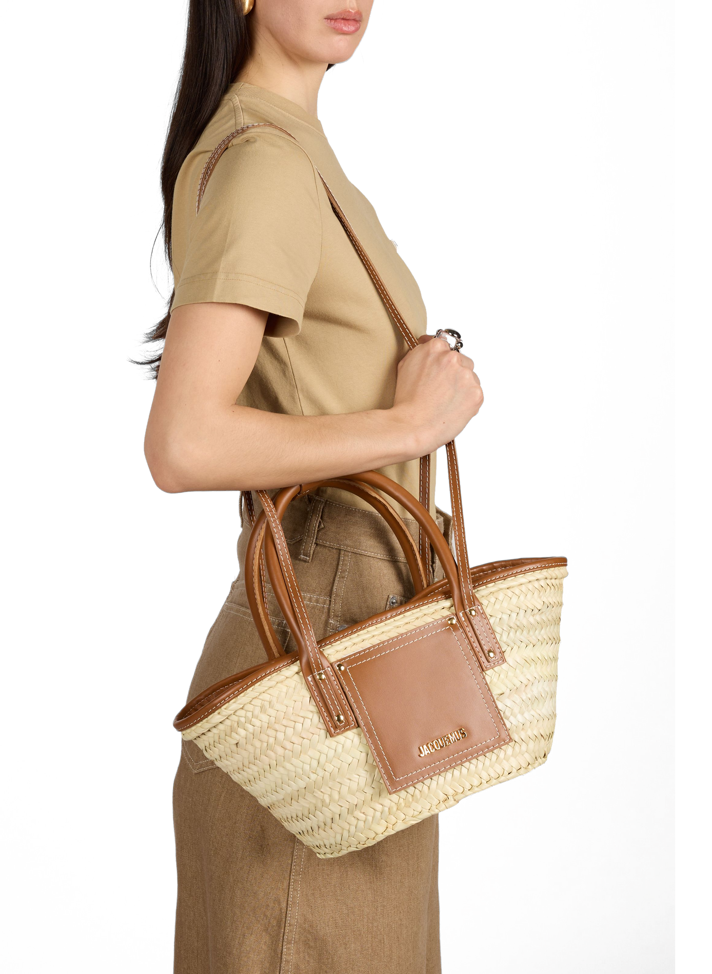 Sac à main Le Petit Panier Soli JACQUEMUS Multicolore