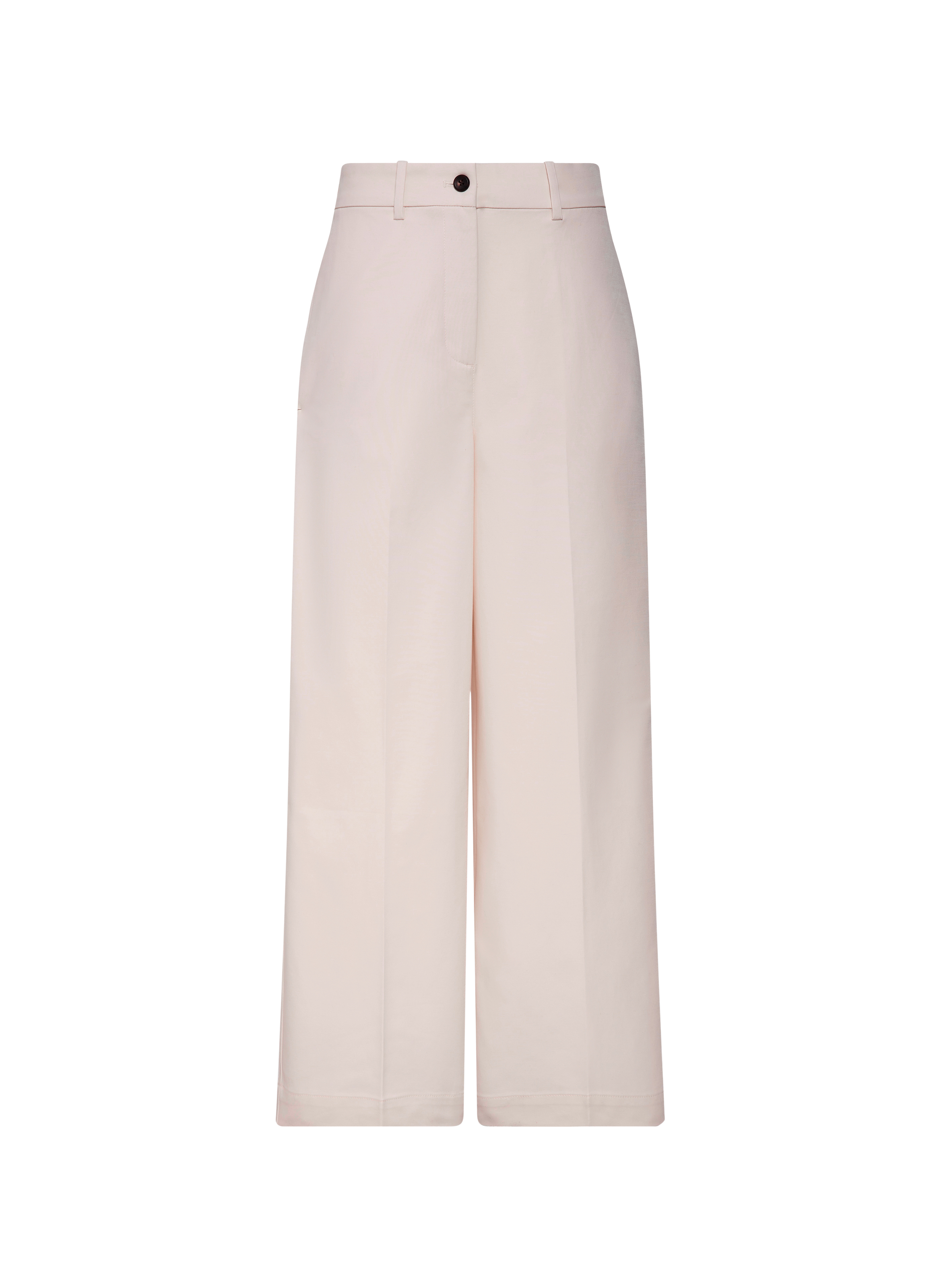 Pantalon chino en coton mélangé CALVIN KLEIN Beige