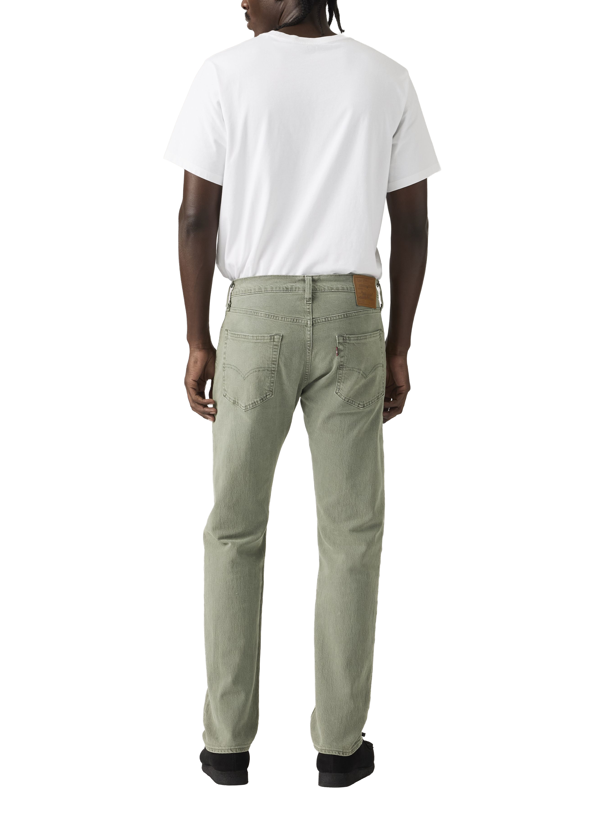 Jean droit en coton mélangé LEVI'S Bleu