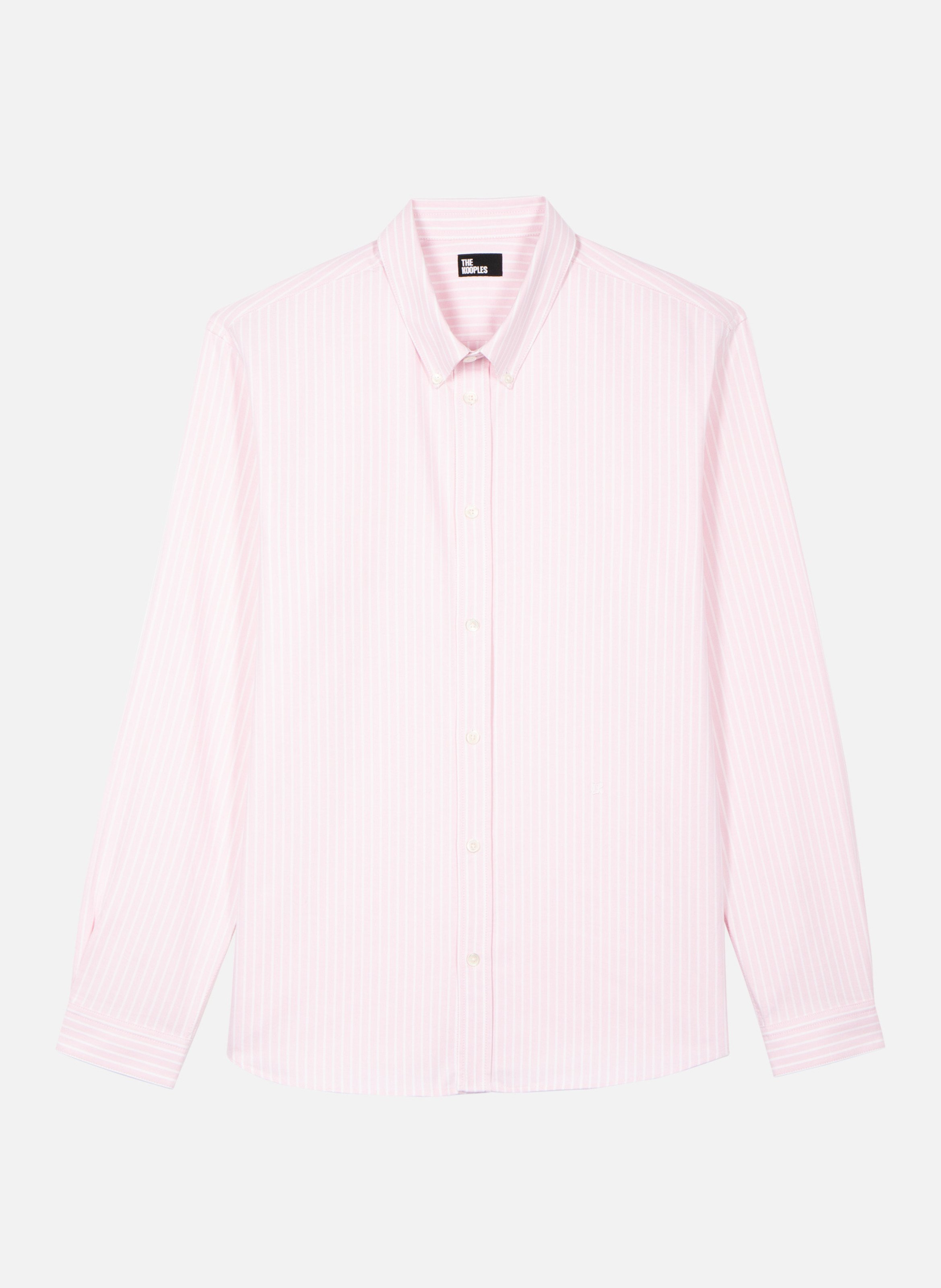 Chemise à rayures THE KOOPLES Rose